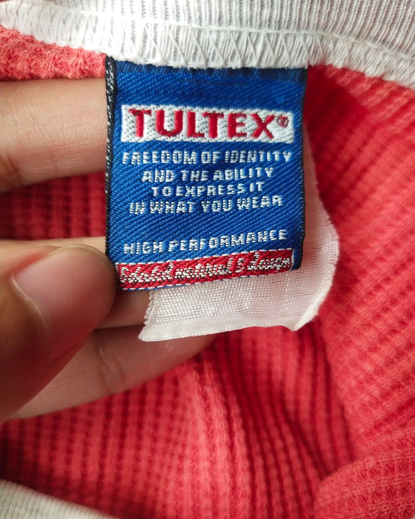 Tultex × Vintage Vintage Tultex Champs Light Red Woman Longsleeve Size S / US 4 / IT 40 - 6 Thumbnail