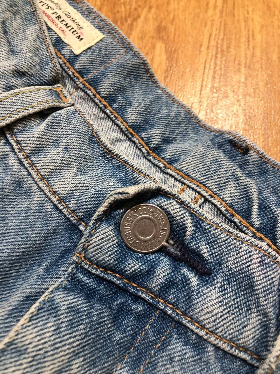 Levi's 90S VINTAGE LEVIS 512 DISTRESSED BLUE JEANS Size US 30 / EU 46 - 8 Thumbnail