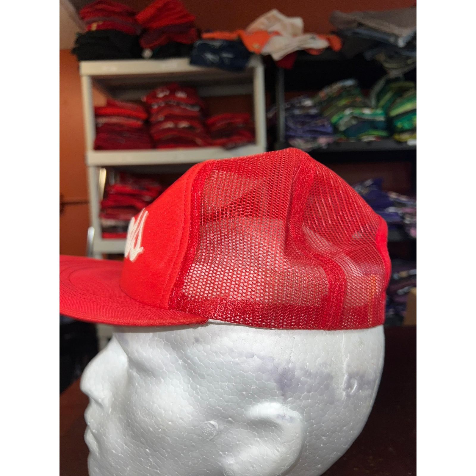 Vintage Vintage Coors Trucker Hat Red Logo Snapback Headwear Cap Size ONE SIZE - 4 Thumbnail