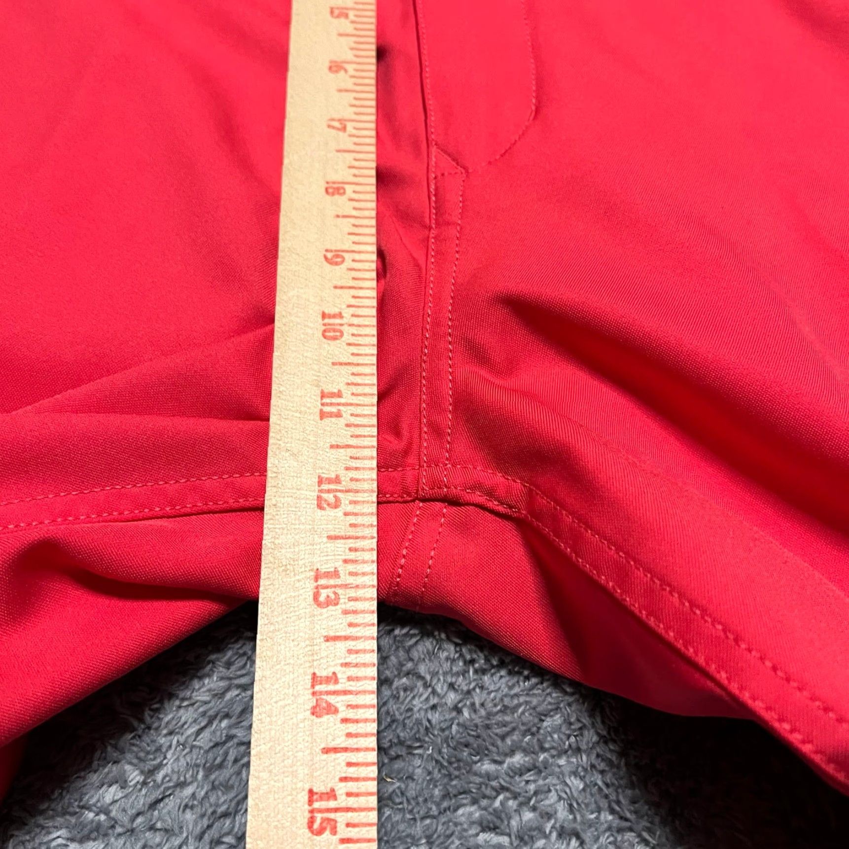 Vineyard Vines Vineyard Vines Links Shorts Mens 36 Red Pink Flat Front Golf 9" Chino Size US 36 / EU 52 - 6 Thumbnail