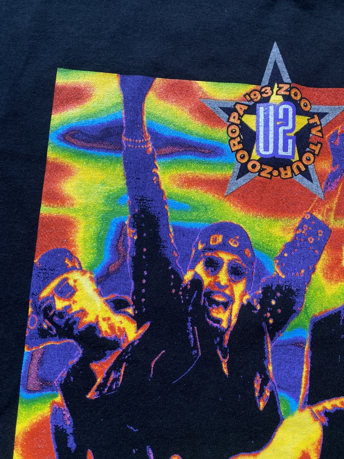 Band Tees × Vintage Vintage 1993 U2 ZooRopa European Tour 90s T-Shirt VNG L Size US L / EU 52-54 / 3 - 2 Thumbnail