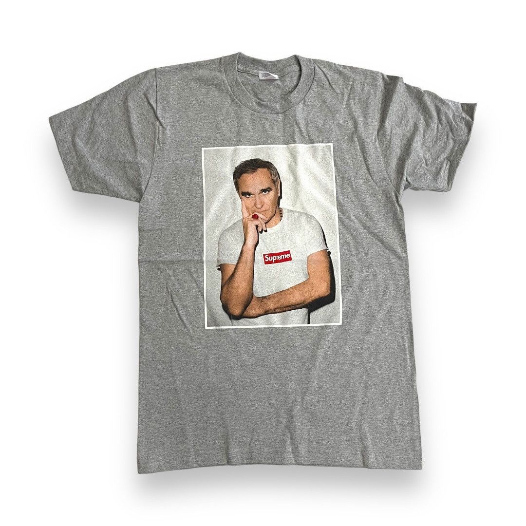 Supreme DS Supreme Morrissey T Shirt Small Grey | Grailed