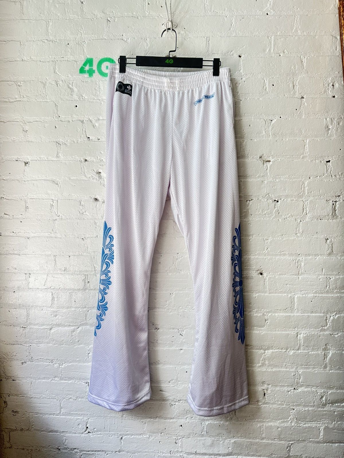 CHROME HEARTS SAMPLE WHITE TRACK PANTS