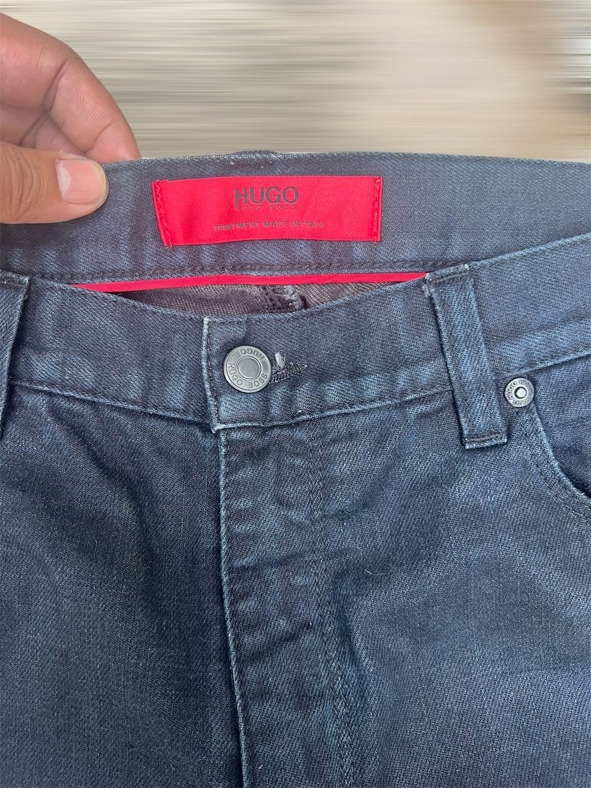 Hugo Boss RARE HUGO BOSS DENIM JEANS Size US 33 - 7 Thumbnail