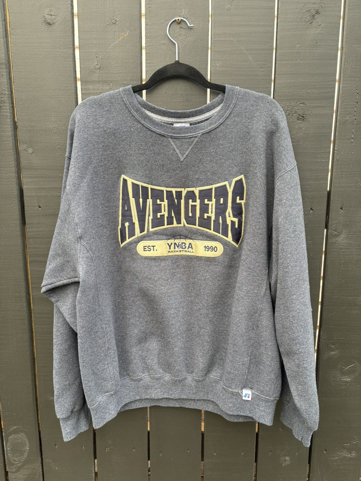 Russell Athletic Vintage Russell Athletic Avengers YNBA Sweatshirt Size US L / EU 52-54 / 3 - 1 Thumbnail