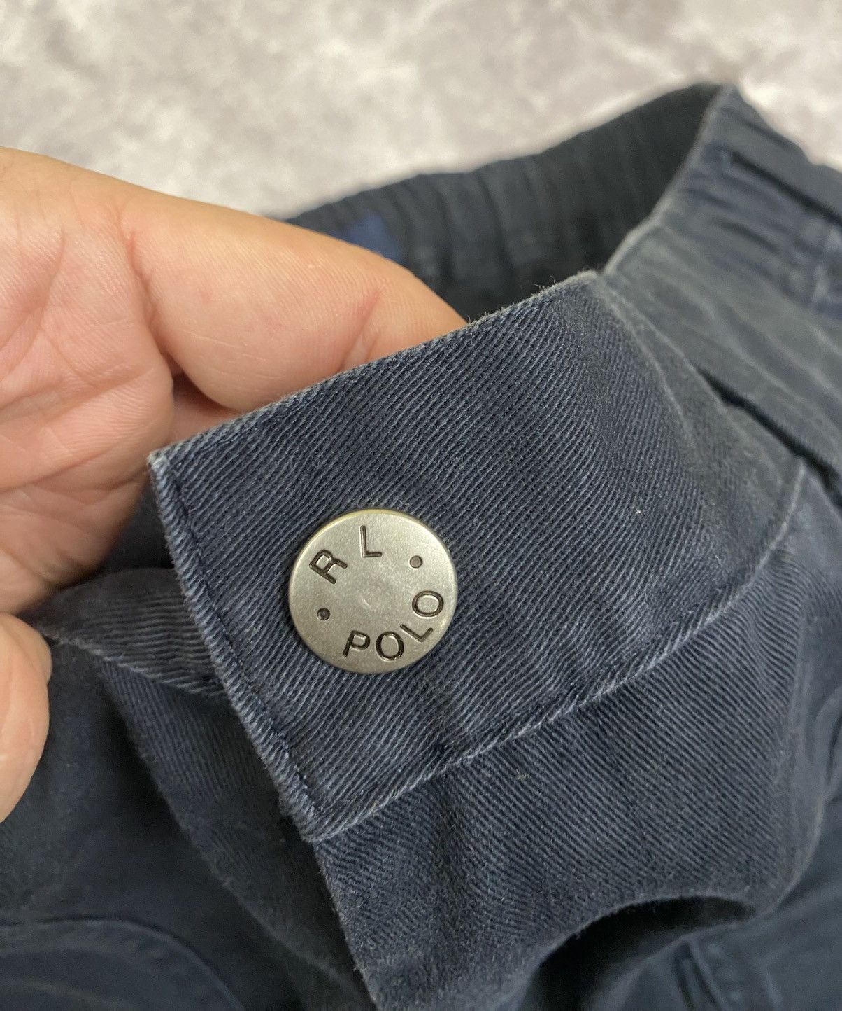 Polo Ralph Lauren Vintage Polo Ralph Lauren Front Pocket Wide Chinos Pants 34 Size US 32 / EU 48 - 3 Thumbnail