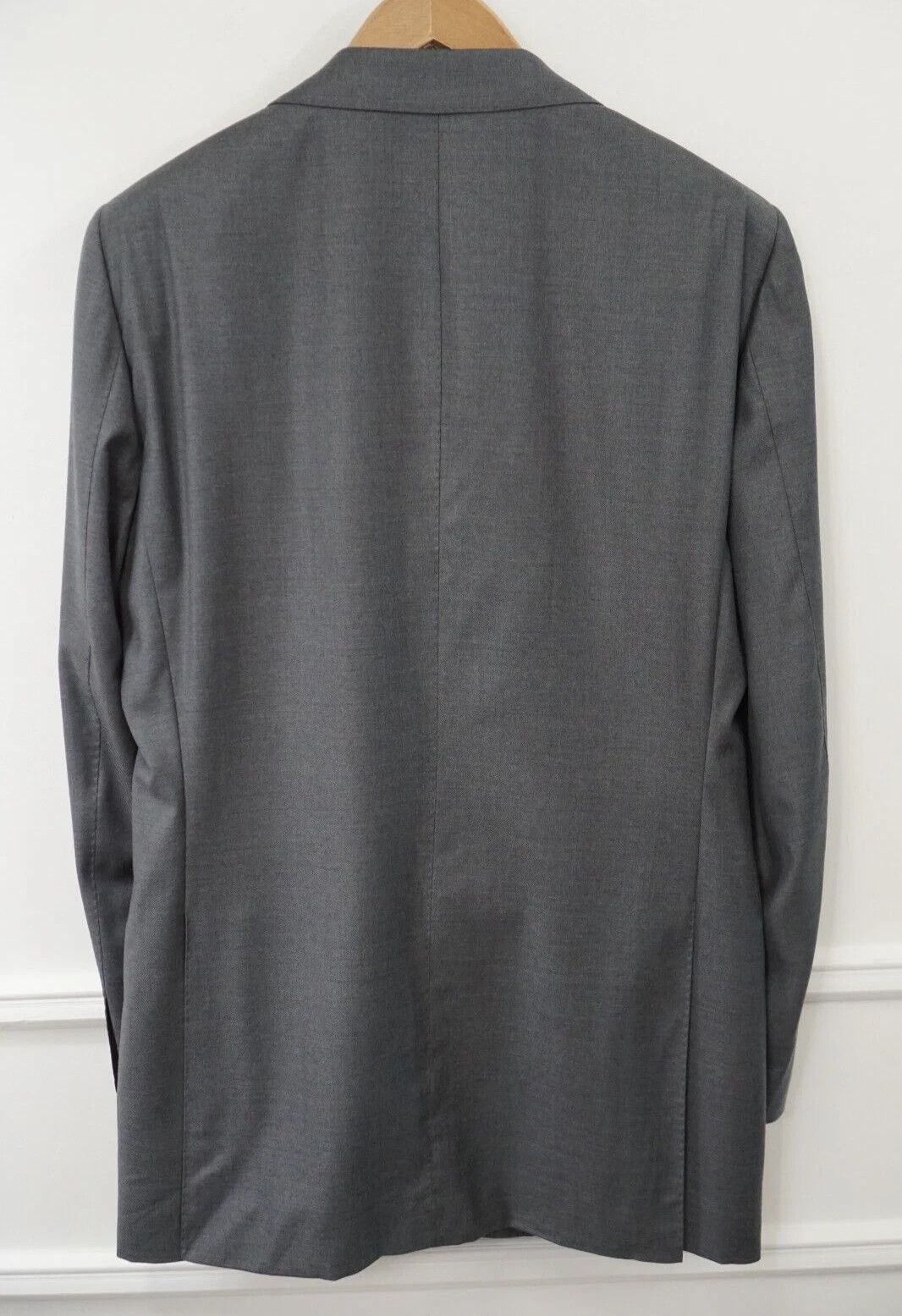 Suitsupply Men Suitsupply Blazer La Spalla Grey Loro Piano Fabric US48L Size 48L - 2 Thumbnail