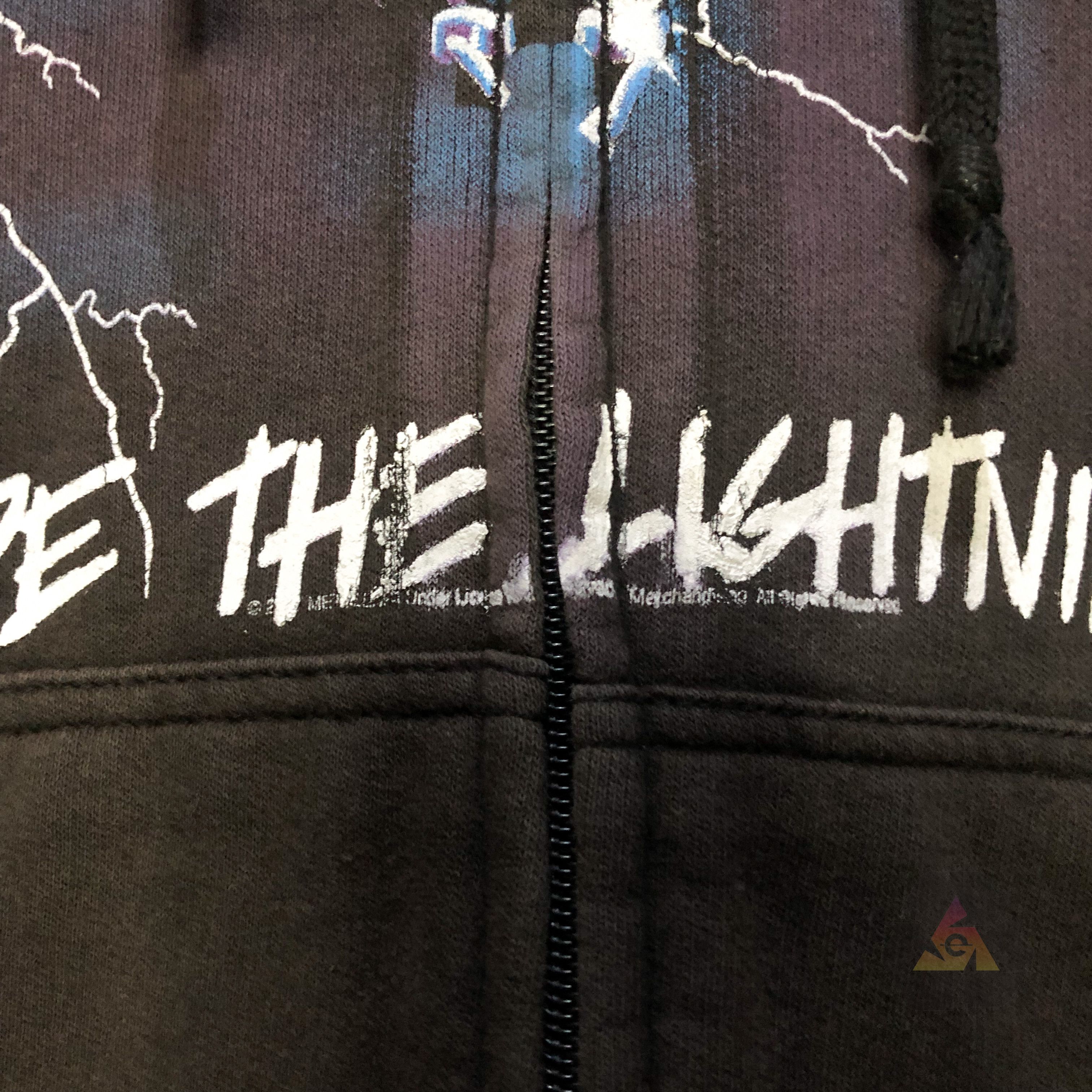 Band Tees Metallica Ride The Lightning 2011 Y2K Zip Hoodie Size US L / EU 52-54 / 3 - 6 Thumbnail