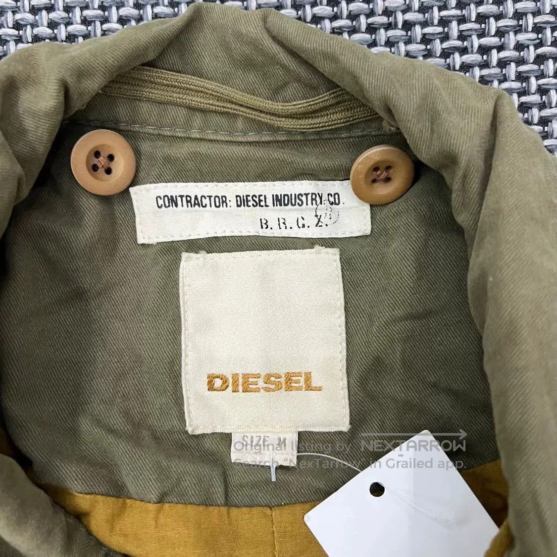 Diesel Diesel Vintage Workwear Leather Jacket. Size US M / EU 48-50 / 2 - 4 Thumbnail