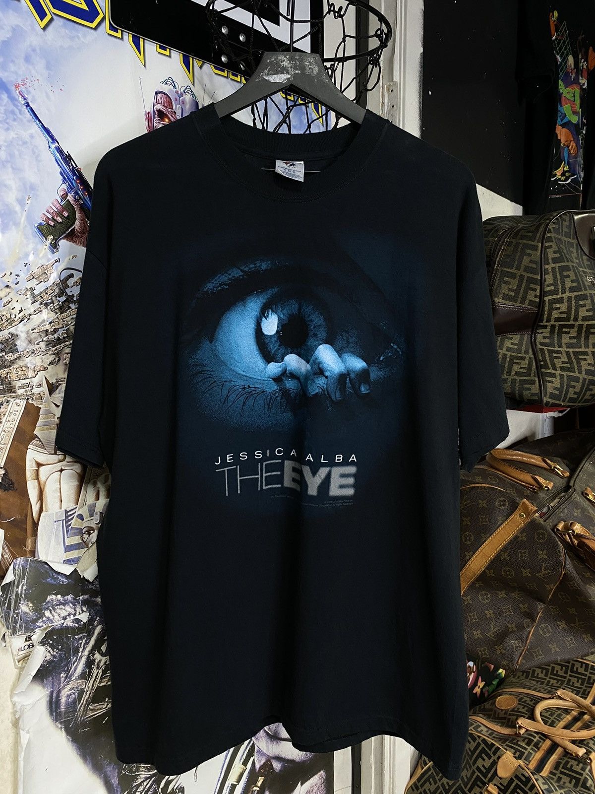 Vintage 00’ Vintage The Eye Movie Promo Tee Shirt XLarge Size US XL / EU 56 / 4 - 1 Thumbnail
