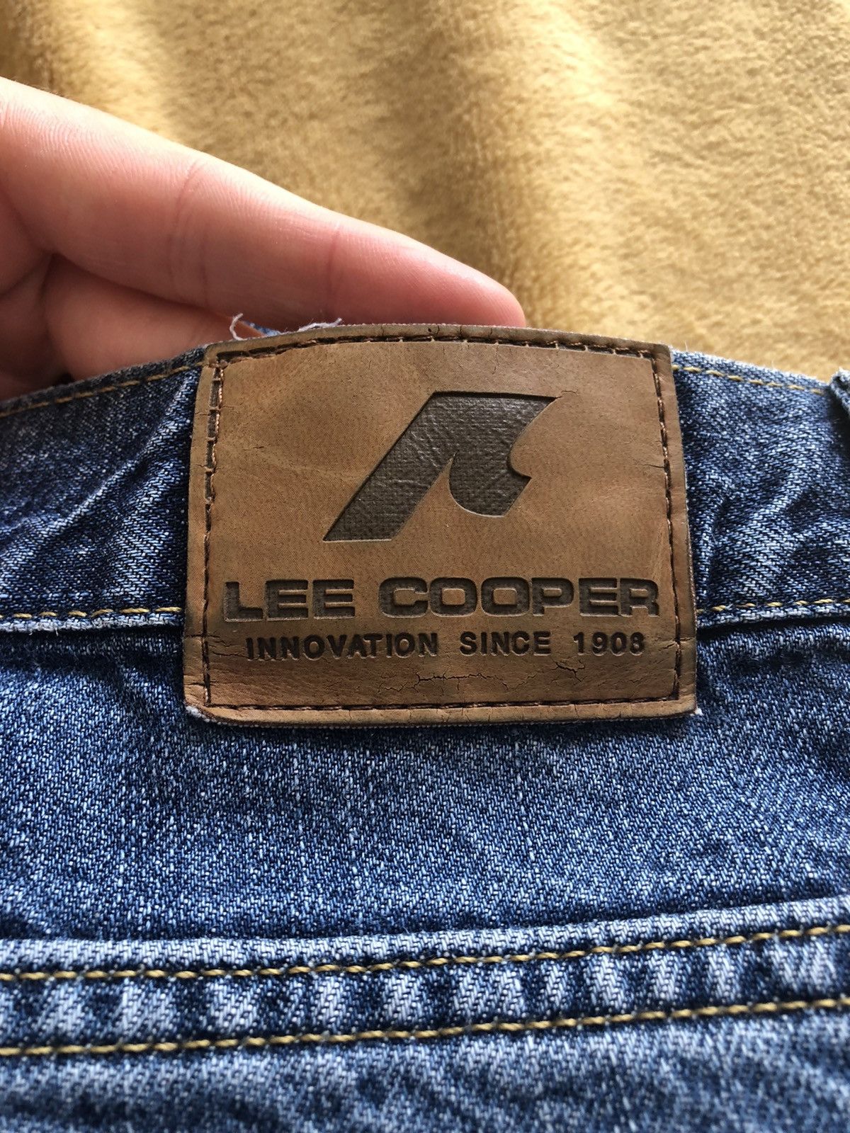 Lee × Vintage LEE COOPER VINTAGE DENIM JEANS Size US 36 / EU 52 - 4 Thumbnail