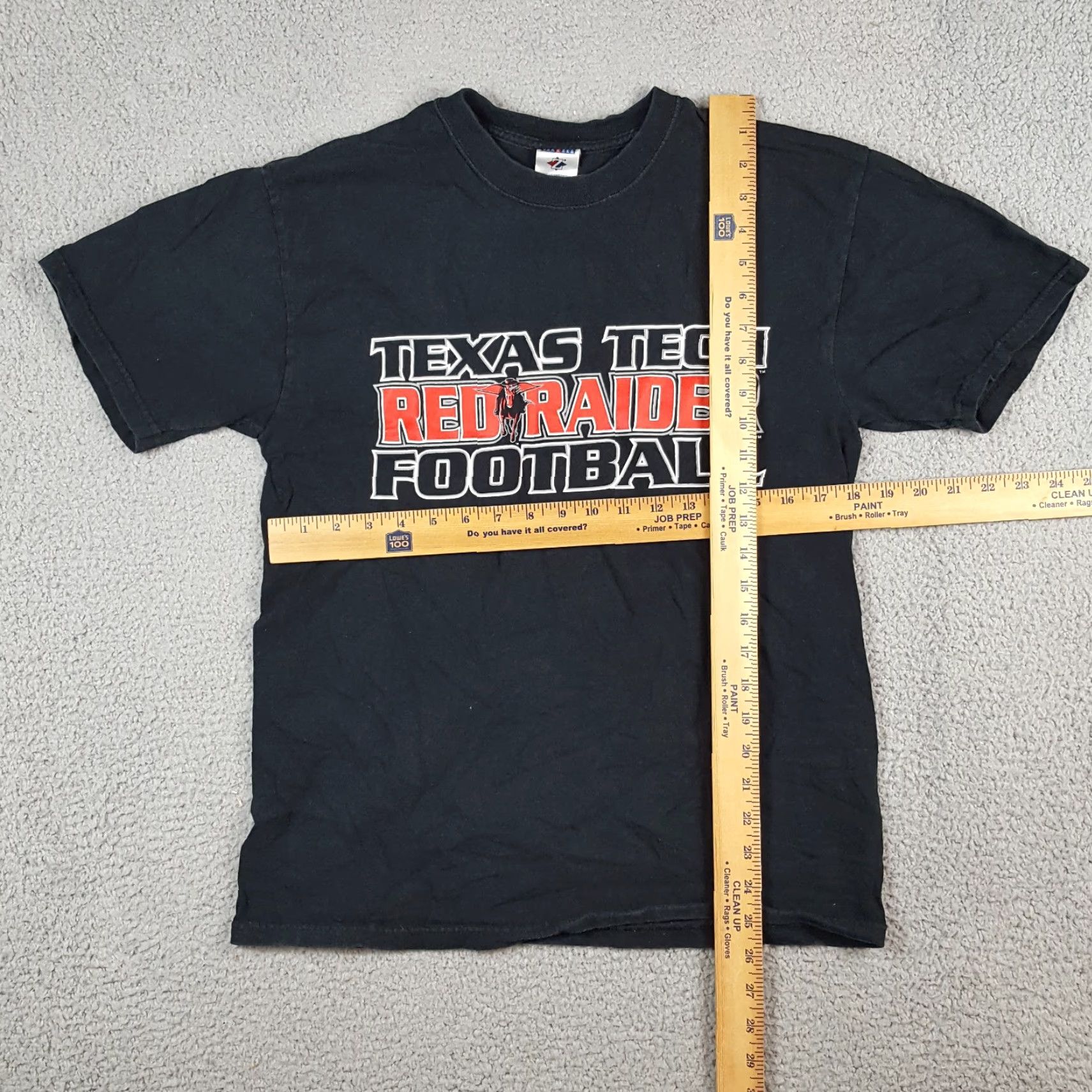 Jerzees VINTAGE Texas Tech Red Raider Football Men's Size S College University T Shirt Size US S / EU 44-46 / 1 - 6 Thumbnail