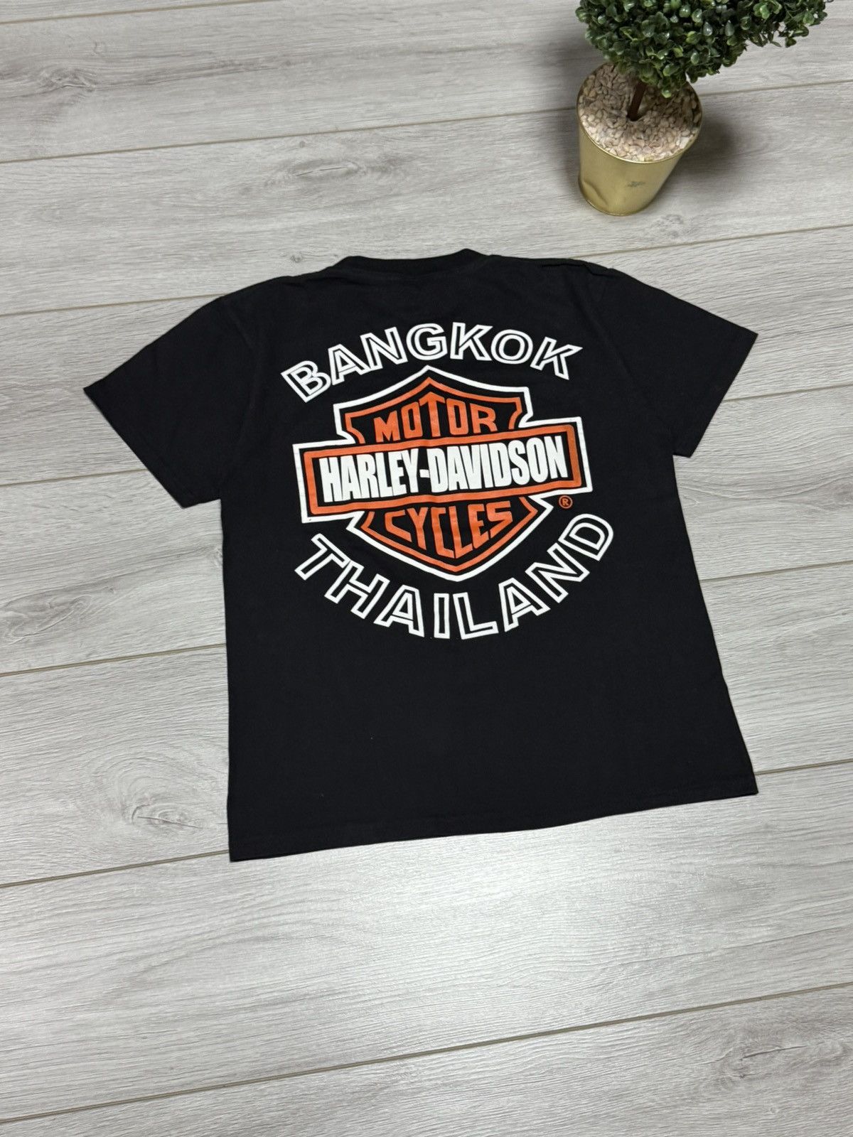 Harley Davidson Harley Davidson Bangkok Thailand tee shirt foreign letters Size US S / EU 44-46 / 1 - 9 Thumbnail