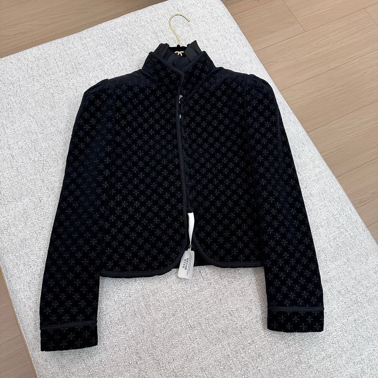 Saint Laurent Paris Saint Laurent Star Pattern Short Jacket Size XS / US 0-2 / IT 36-38 - 1 Thumbnail