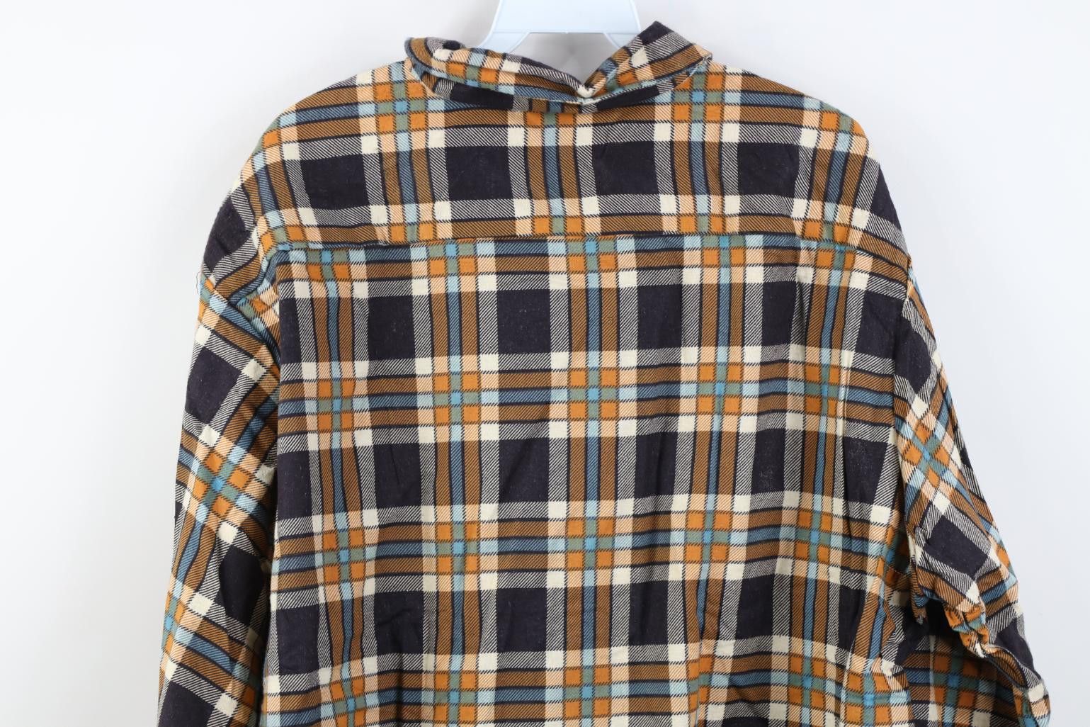 Vintage Deadstock Vintage 70s Streetwear Collared Button Shirt Plaid Size US XL / EU 56 / 4 - 14 Thumbnail