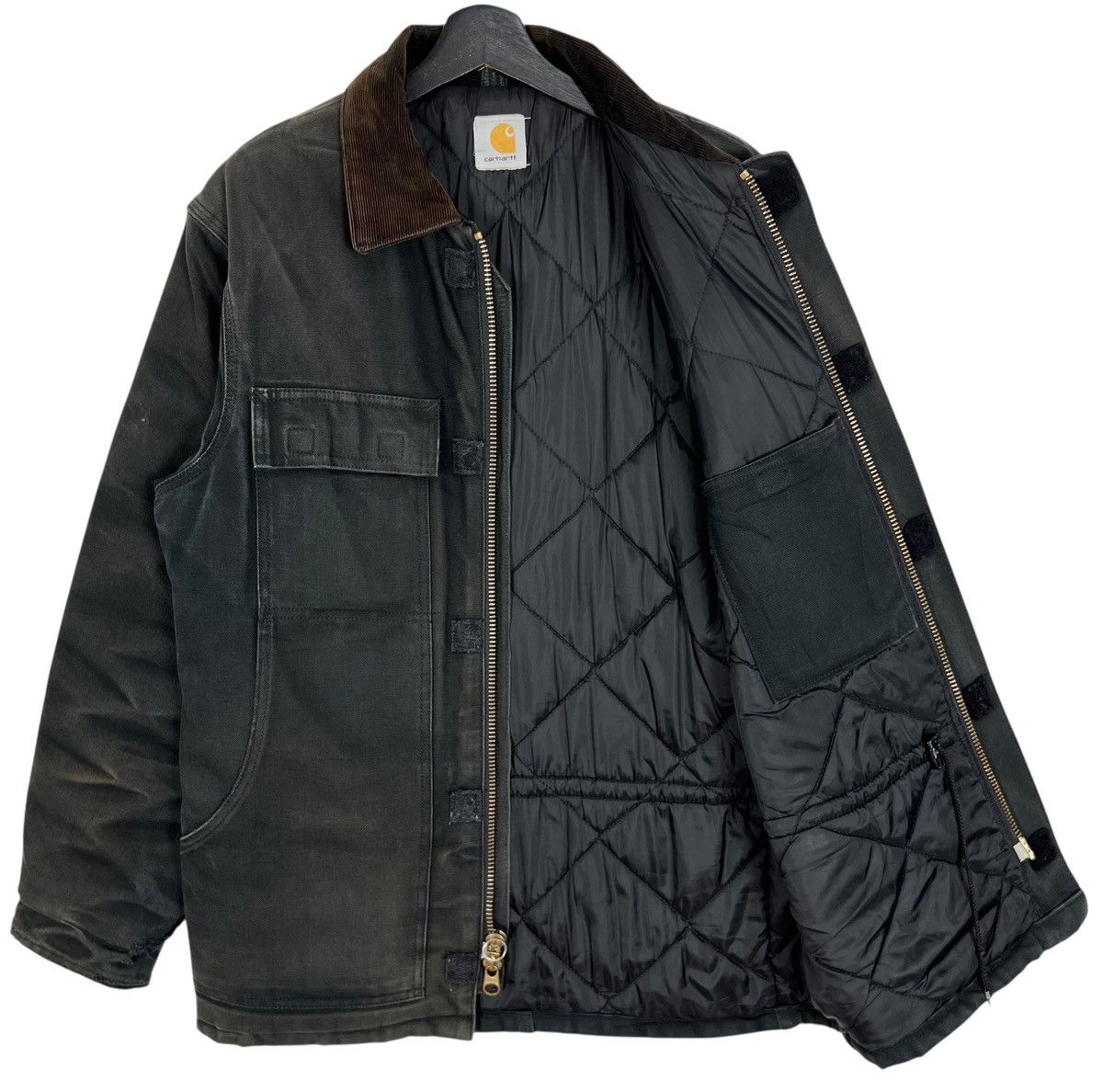 Carhartt Distress Carhartt Canvas Jacket Size US L / EU 52-54 / 3 - 4 Thumbnail