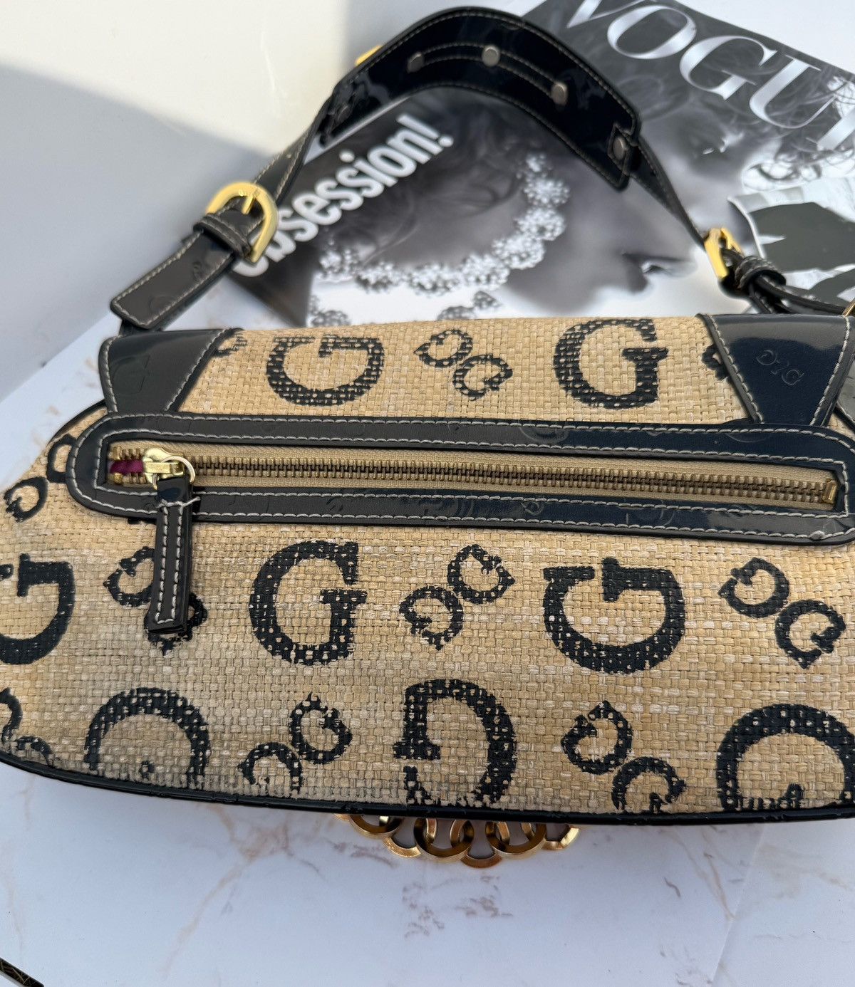 Guess Guess wicker vintage bag Size ONE SIZE - 9 Thumbnail