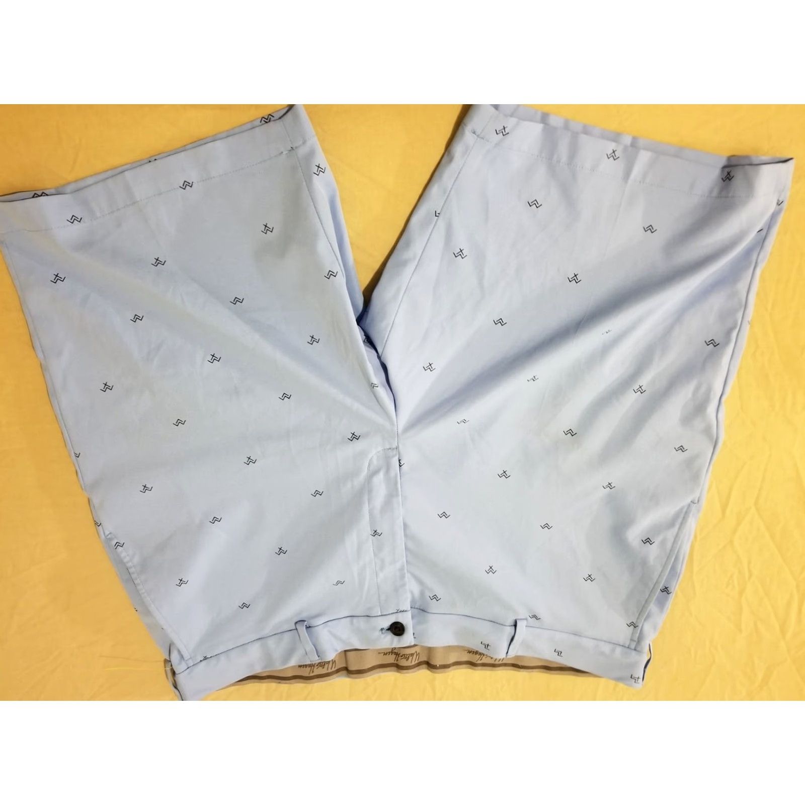 Vintage VINTAGE Walter Hagen Shorts Mens 42 Blue Athletic Chino Stretch Shorts Size US 42 / EU 58 - 3 Thumbnail