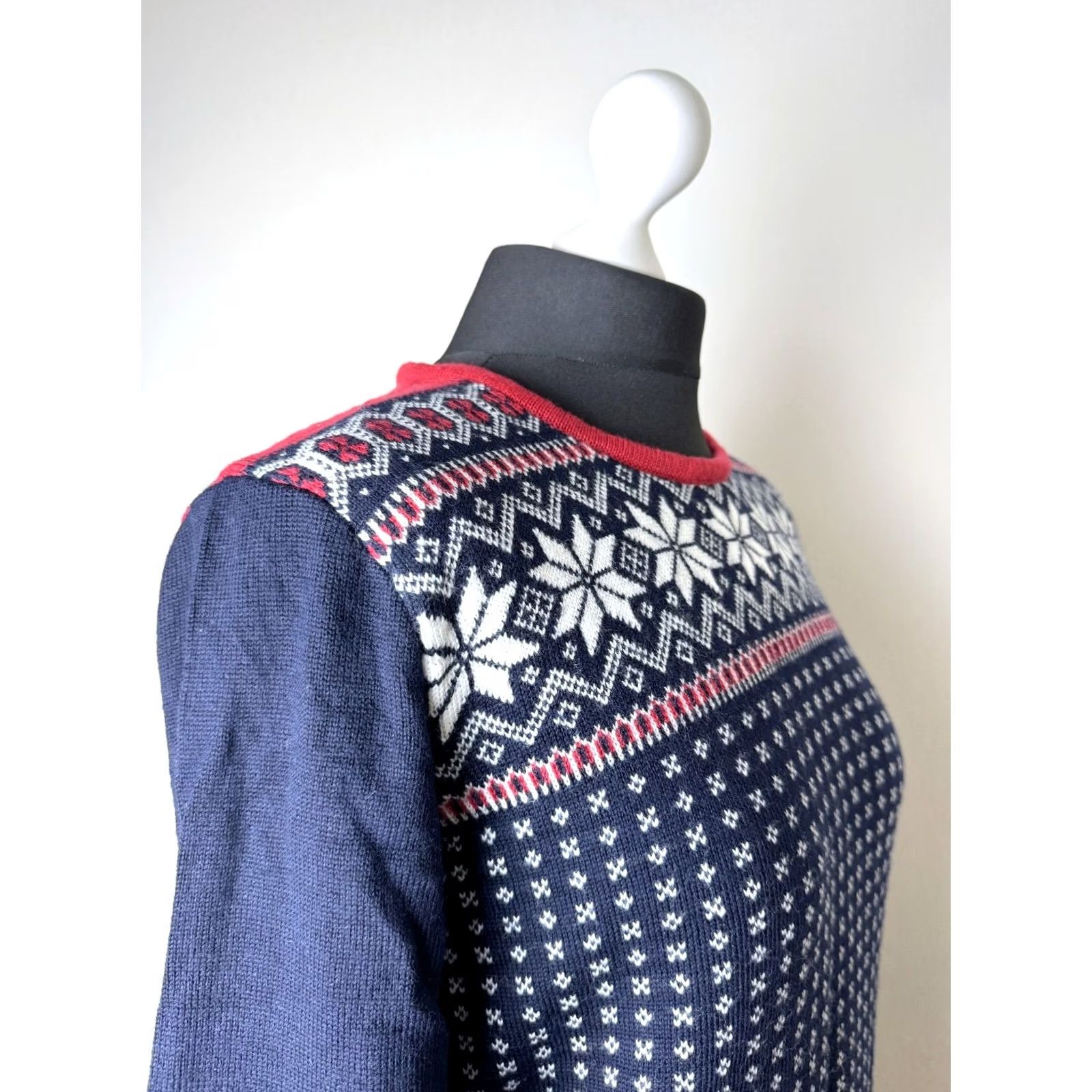 Dale Of Norway Dale of Norway Jumper Womens Pullover Size M 100% Merino Wool Multicoloured Round Neck Knit Shirt Womens Size M / US 6-8 / IT 42-44 - 5 Thumbnail
