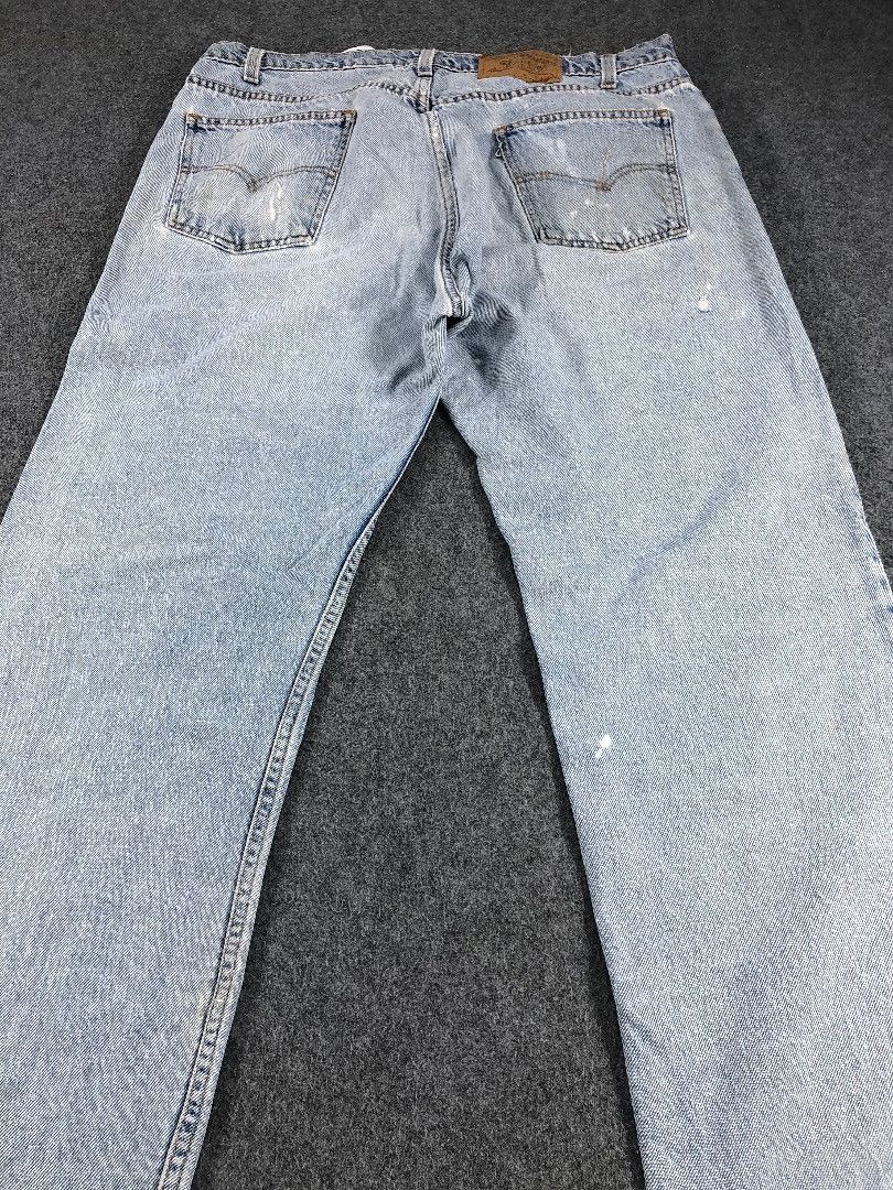 Levi's Vintage Light Wash Levis 505 Jeans-JM774 Size US 36 / EU 52 - 4 Thumbnail