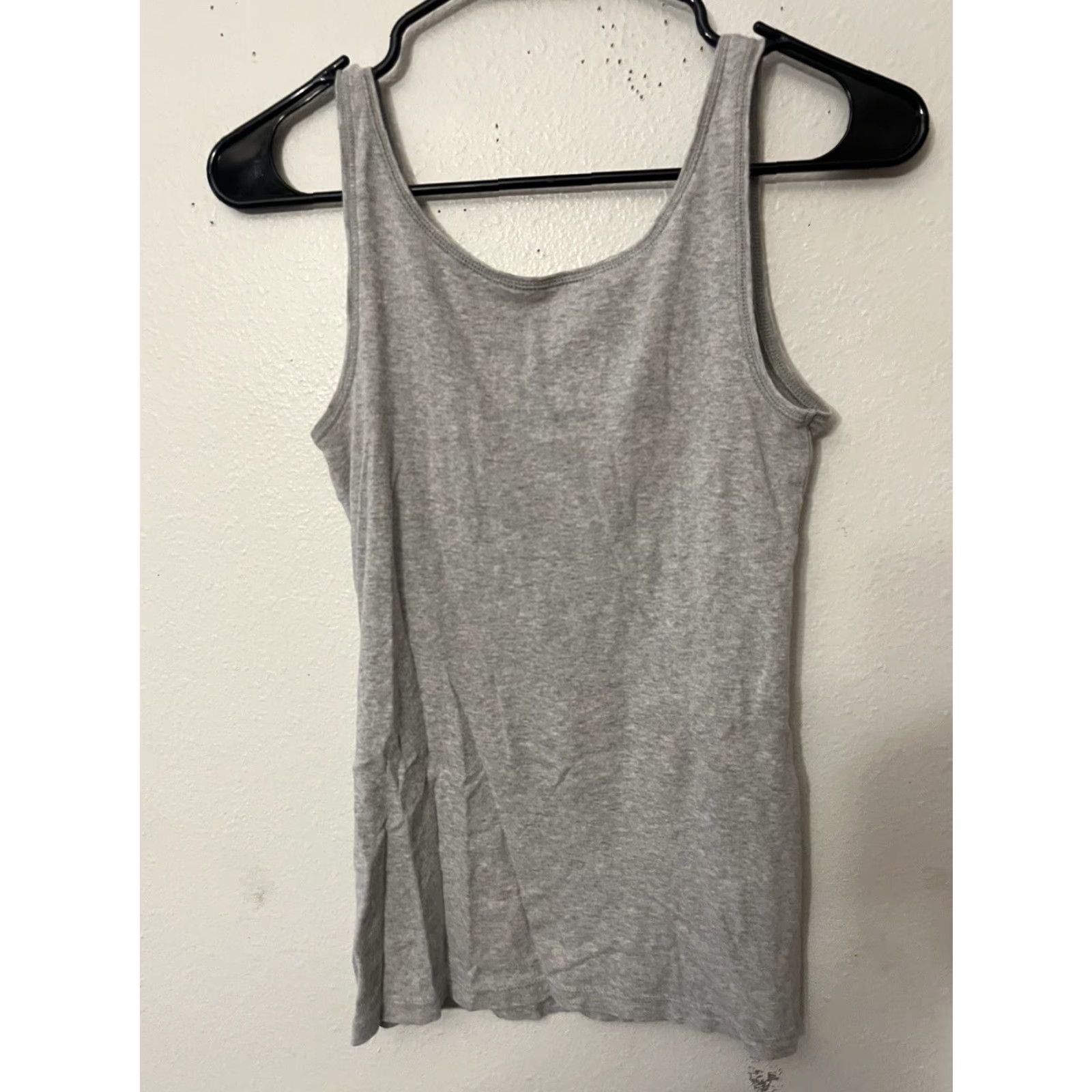 Loft VINTAGE Loft Tank Top Womens Small Gray Lightweight Strappy Sleeve Blouse Casual Classic Size S / US 4 / IT 40 - 3 Thumbnail