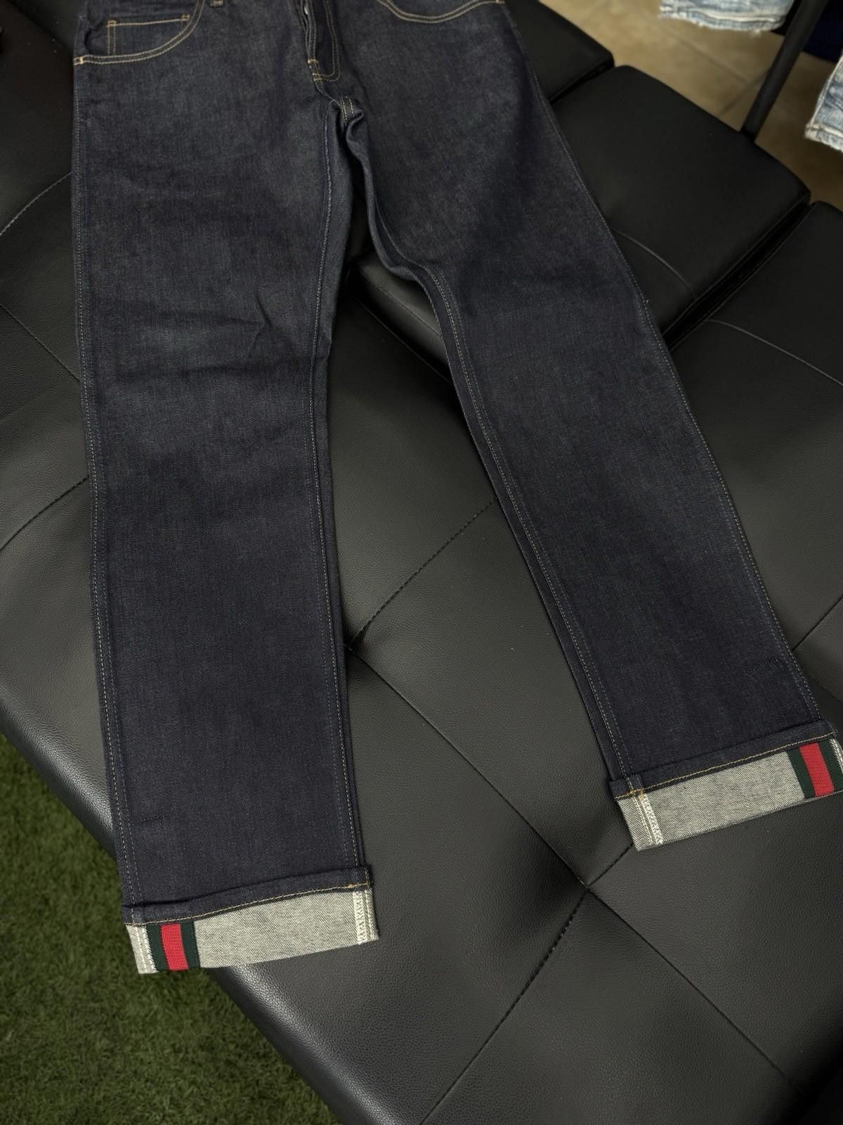 Gucci Gucci Blue Denim Jeans Lot 53 Size (34)$1500 Retail Cost Size US 34 / EU 50 - 8 Thumbnail