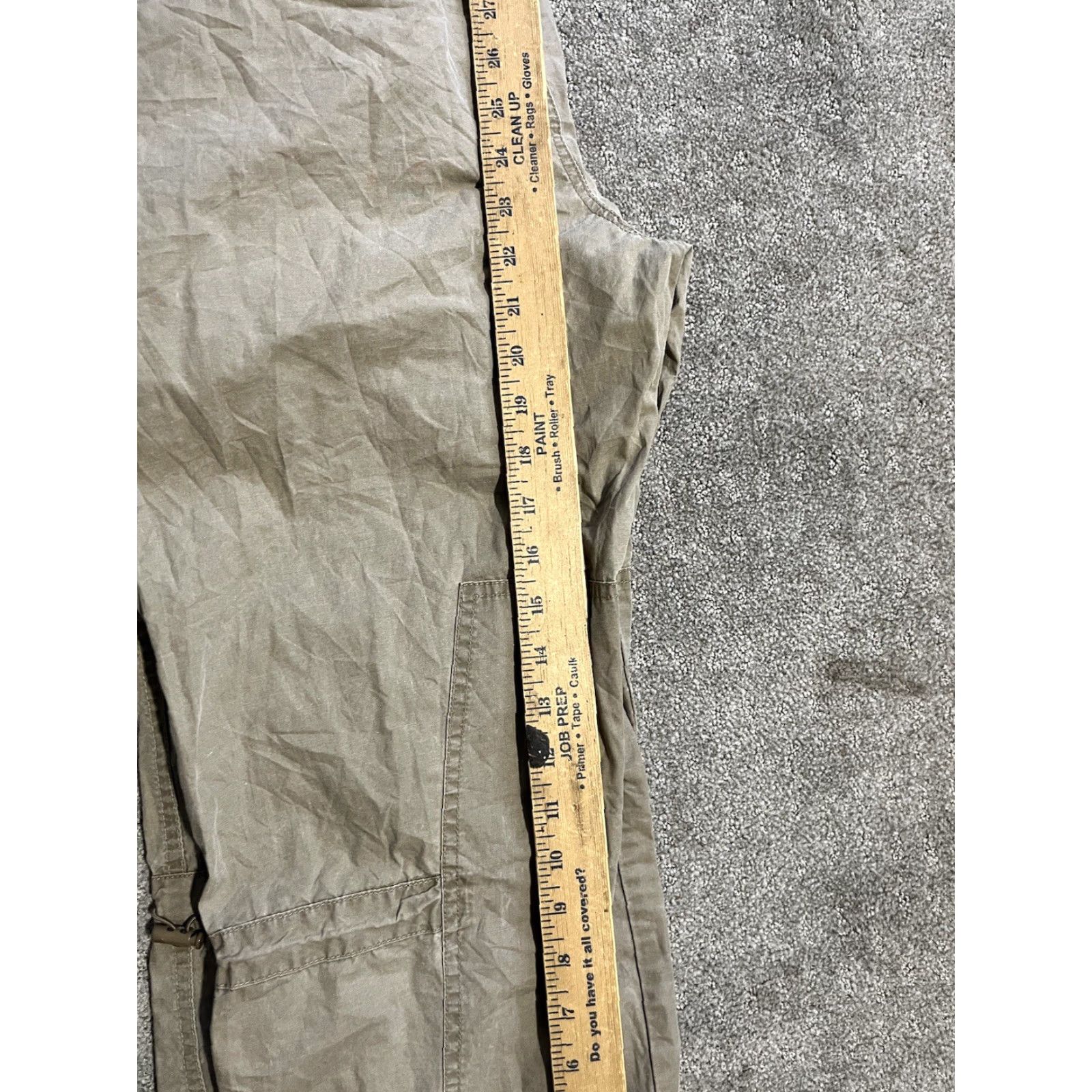 Vintage Columbia Pants Womens 10 Capri Brown Pockets Casual Outdoors Hiking Shirt? Size 32" / US 10 / IT 46 - 6 Thumbnail
