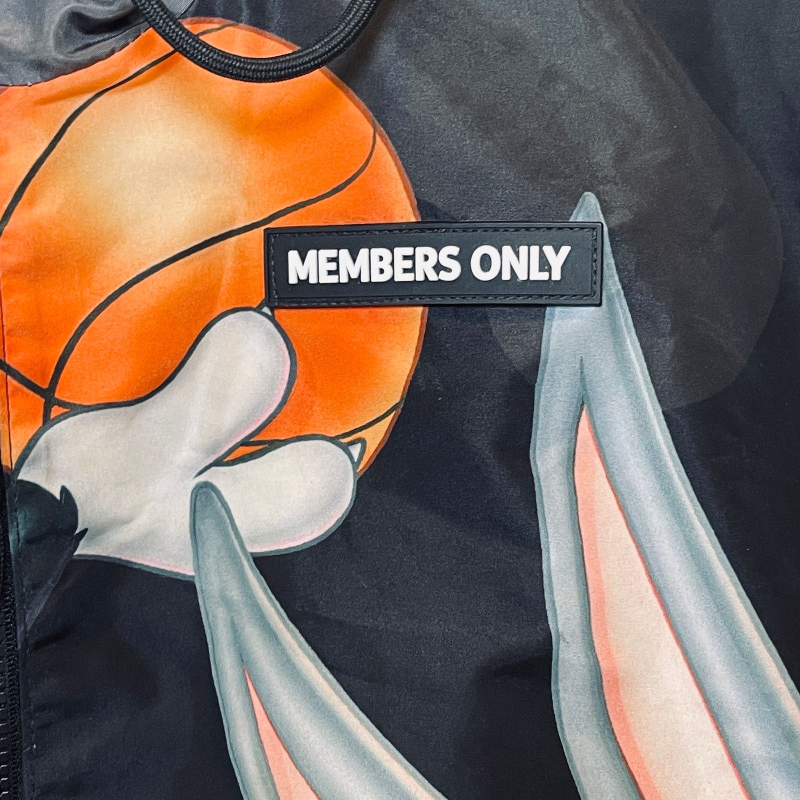 Members Only Members Only Space Jam Bomber Jacket - Unisex L - Black Size US L / EU 52-54 / 3 - 4 Thumbnail
