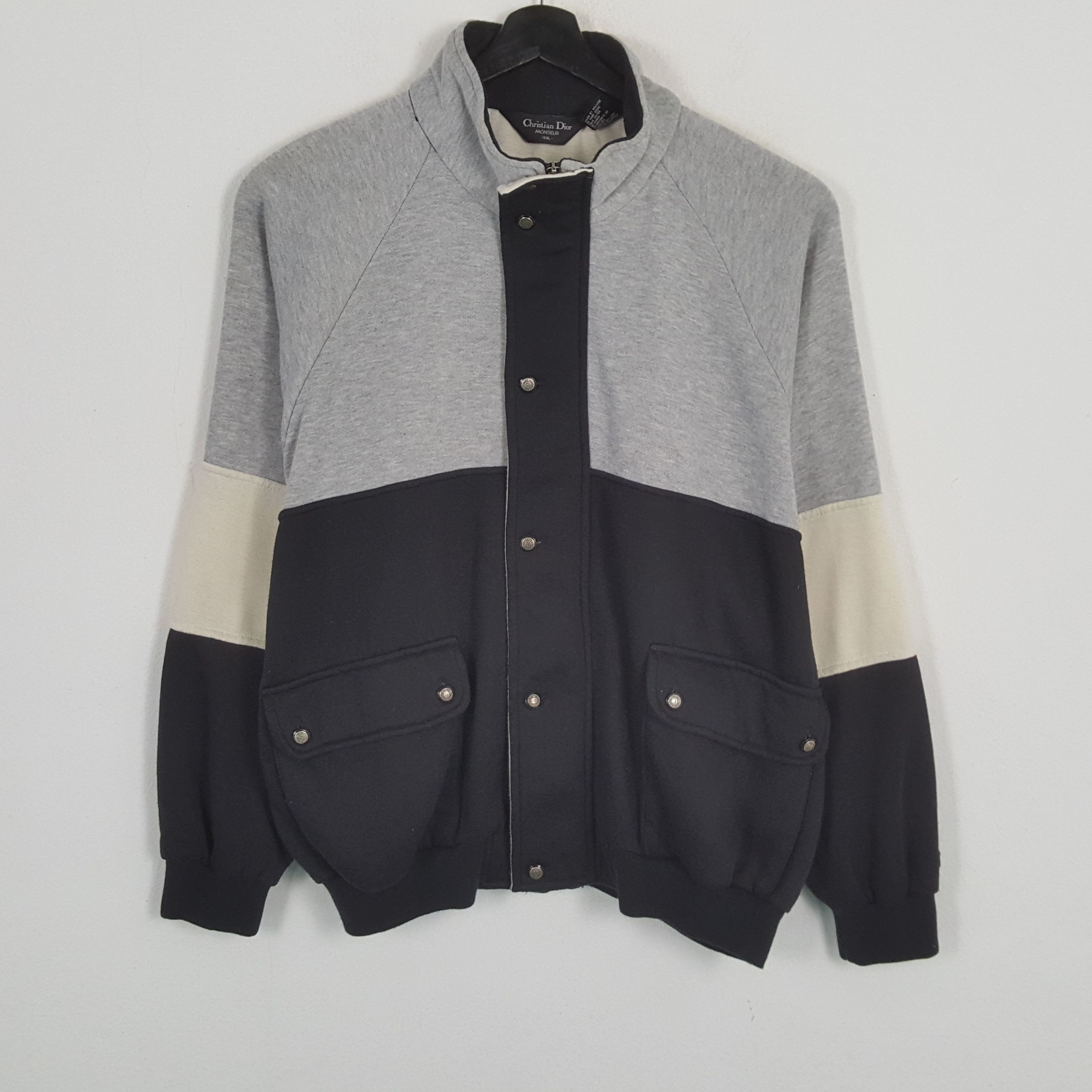 Christian Dior Monsieur CHRISTIAN DIOR Monsieur Nice Design Custom Jacket Sweater Size US XL / EU 56 / 4 - 3 Thumbnail