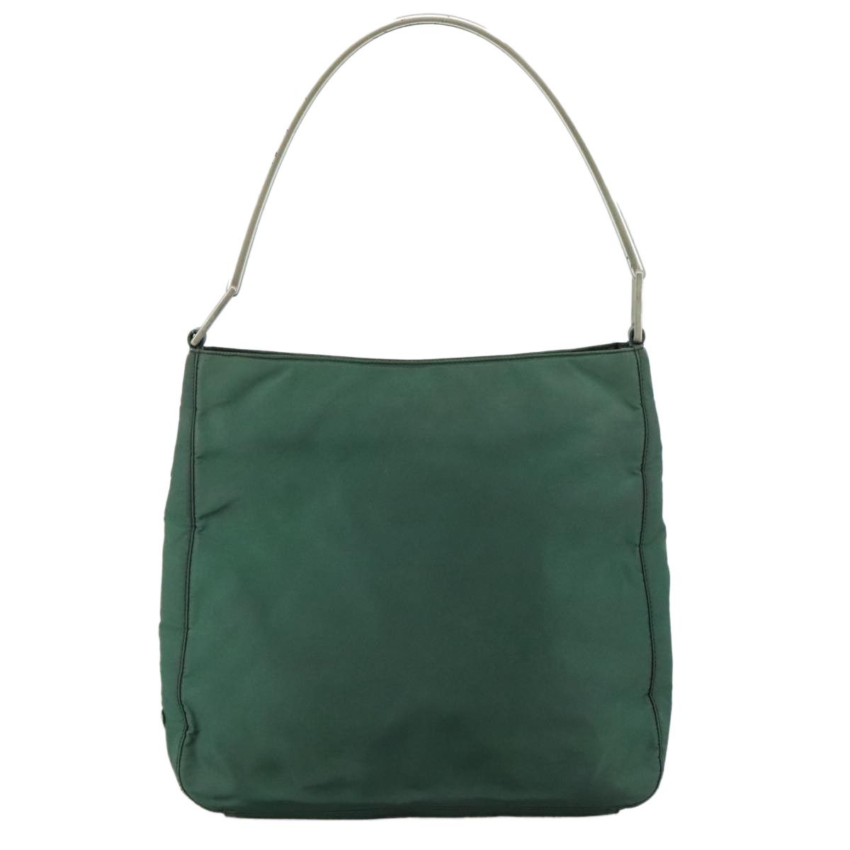 Prada Tessuto Green Synthetic Shoulder Bag (Pre-Owned) Size ONE SIZE - 1 Thumbnail
