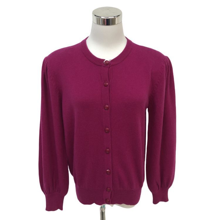 Dior Christian Dior Pink Wool Cardigan Size M Size M / US 6-8 / IT 42-44 - 1 Thumbnail