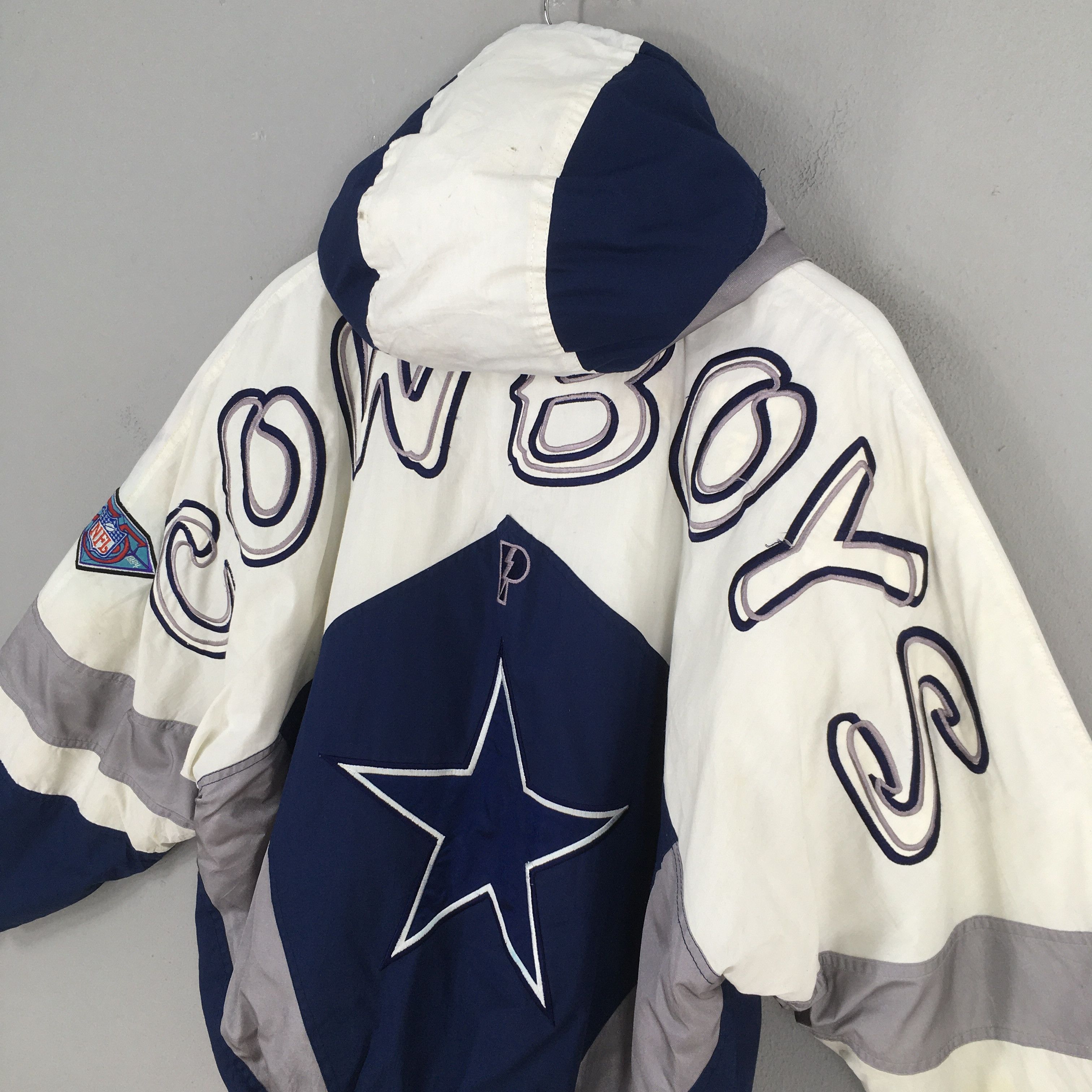 NFL Vintage Dallas Cowboys NFL Jacket Medium Size US M / EU 48-50 / 2 - 12 Thumbnail