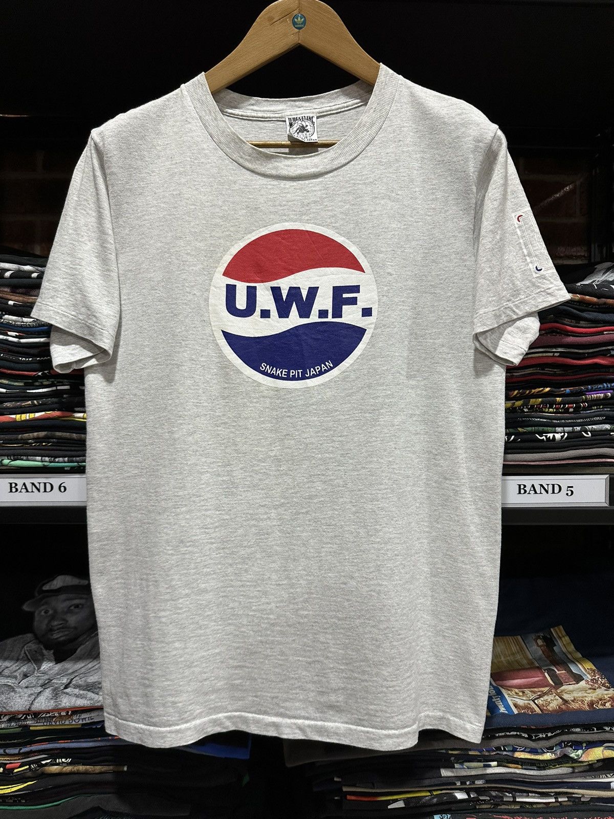 Vintage 90s UWF Snake Pit Japan Wrestling Tee