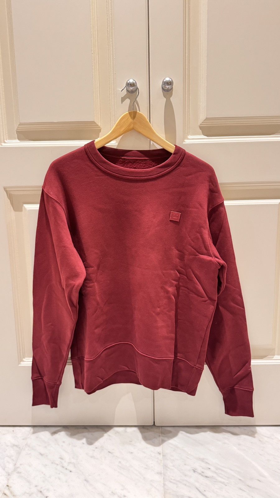 Acne Studios Acne Studios Red Face Crewneck Size US M / EU 48-50 / 2 - 1 Thumbnail