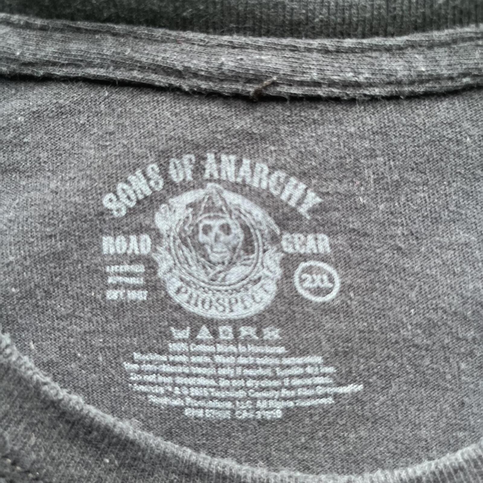 Other Sons of Anarchy SAMCRO Graphic T-Shirt Size 2XL Size US XXL / EU 58 / 5 - 4 Thumbnail