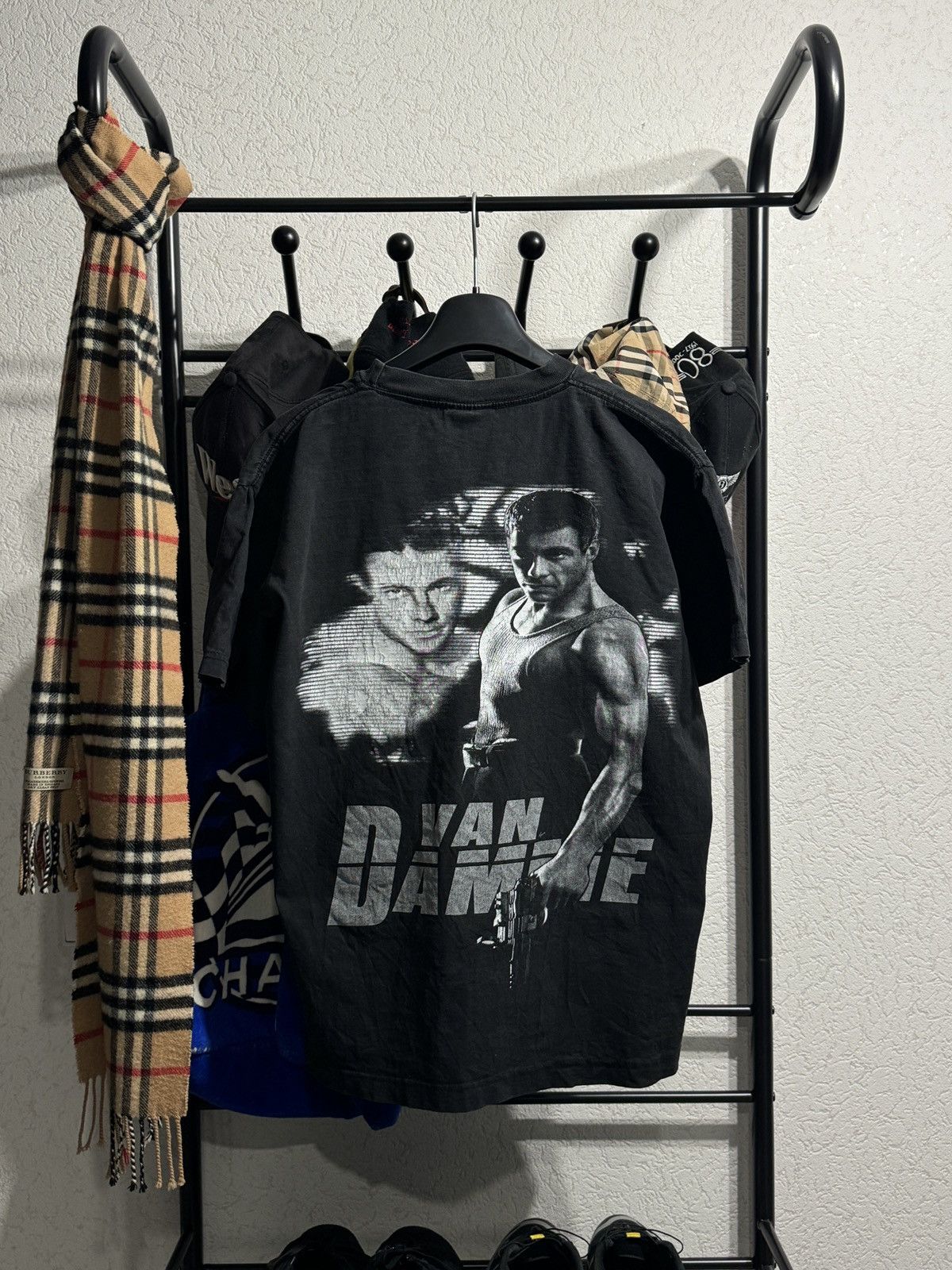 Band Tees Van Damme vintage graphic T-shirt black Size US L / EU 52-54 / 3 - 2 Thumbnail