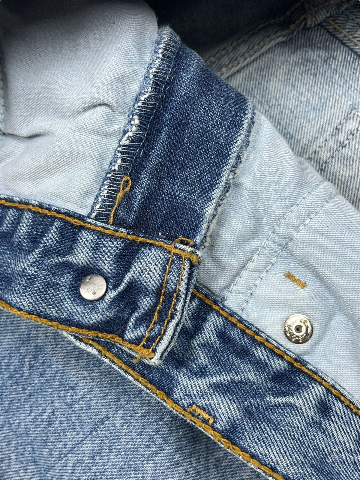 Levi's × Vintage Vintage 90s Levi’s 615 Washed Blue Denim Jeans 34x32 Size US 34 / EU 50 - 7 Thumbnail