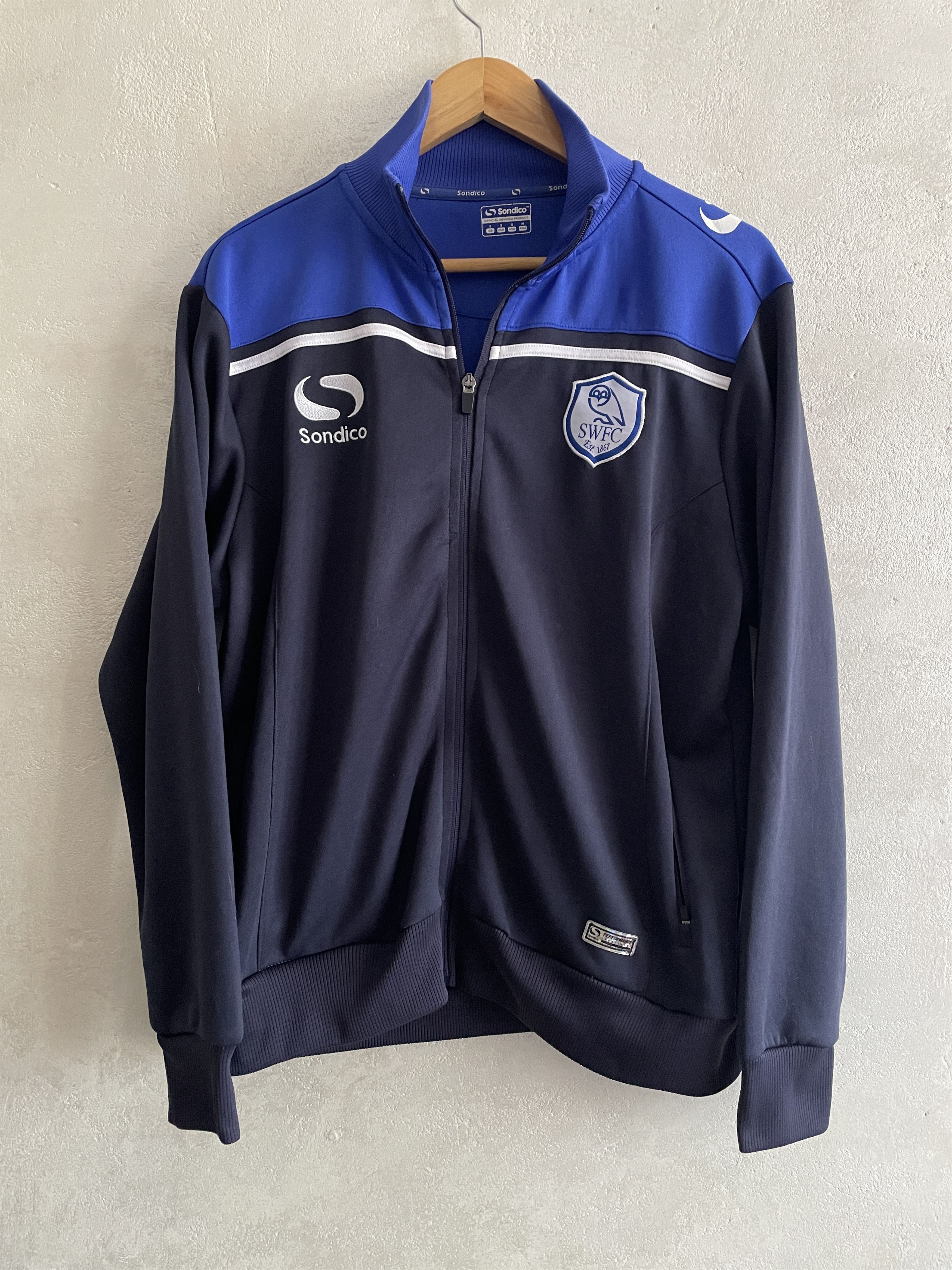Other Sheffield Wednesday FC Sondico Vintage Track Football Jacket Size US M / EU 48-50 / 2 - 1 Thumbnail
