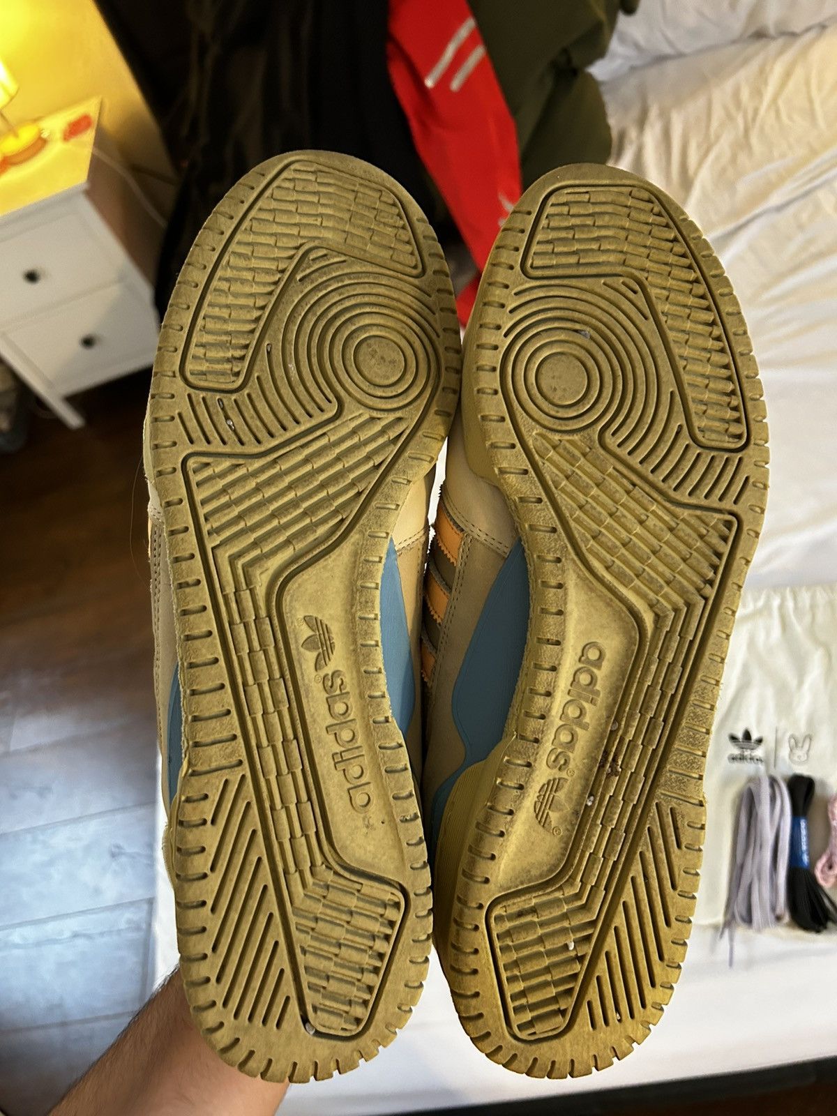 Adidas Bad Bunny Forum PWR Size US 14 / EU 47 - 5 Thumbnail