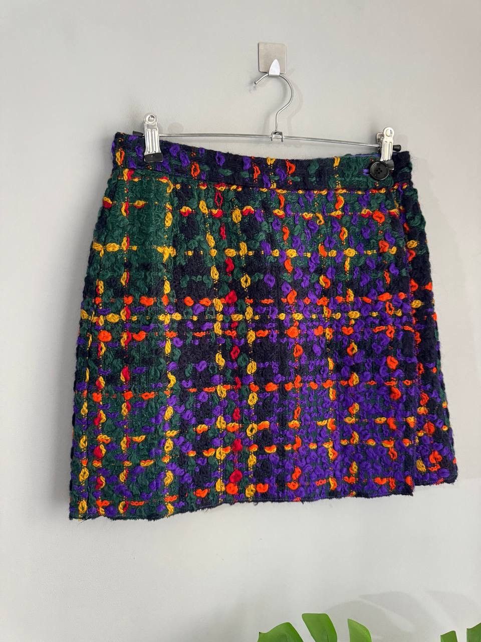 Dolce & Gabbana Dolce & Gabbana Multicolor Tweed Wool/Silk Skirt Sz IT42 / M Size 28" / US 6 / IT 42 - 3 Thumbnail