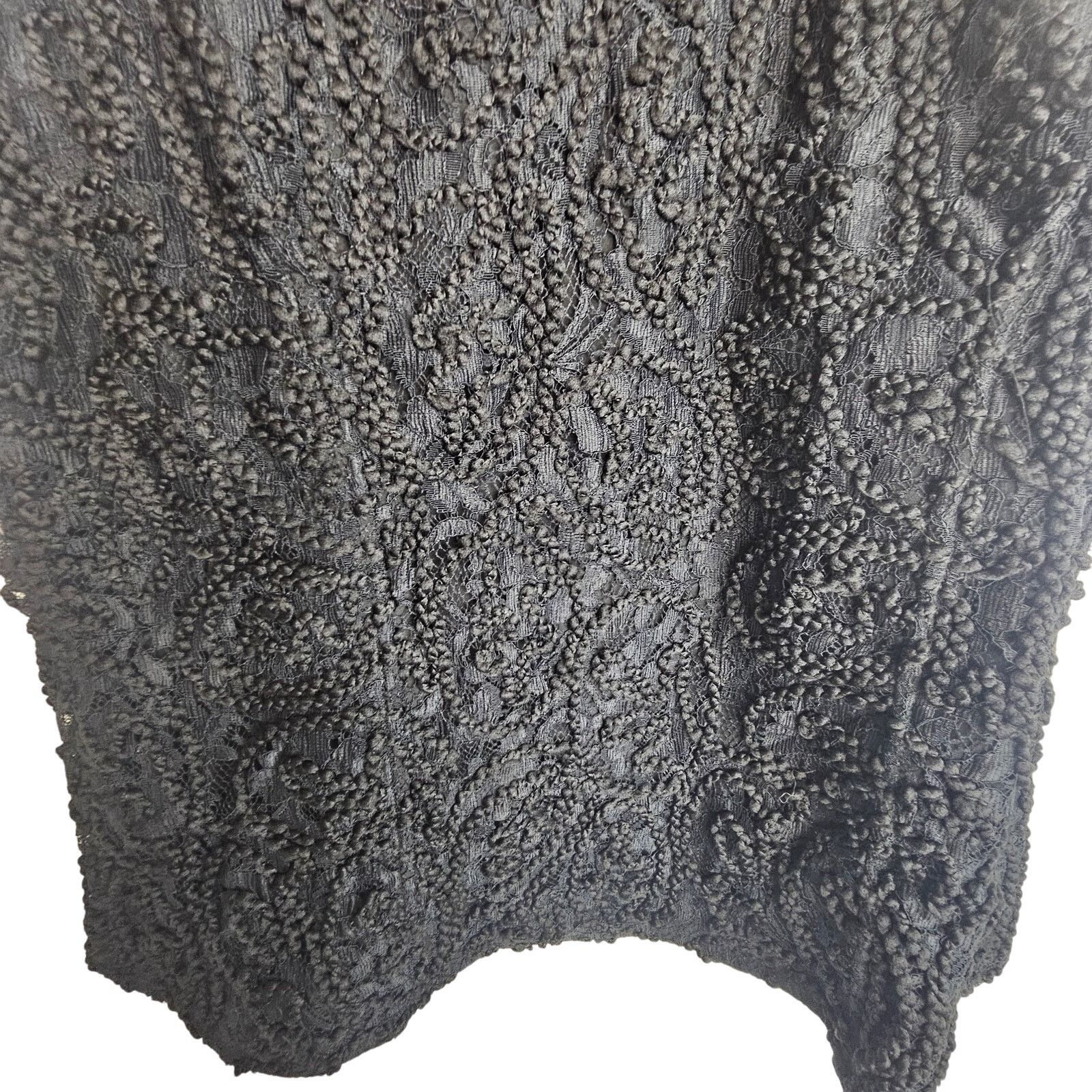 White House Black Market White House Black Market Womens Chunky Lace Top Whimsigth Size XXL / US 16-18 / IT 52-54 - 3 Thumbnail