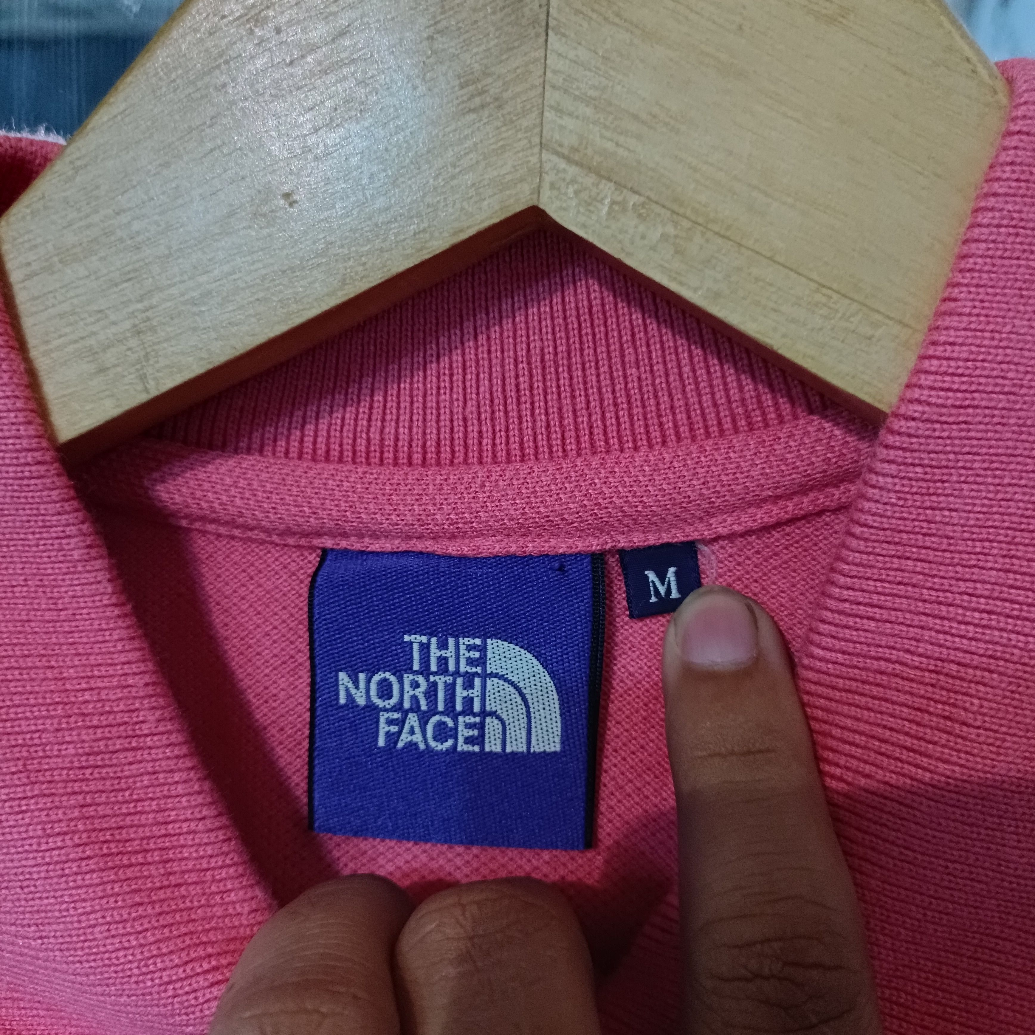 The North Face Purple Label Pink Polo Shirt Long Sleeve Golf Outdoor Style Size M / US 6-8 / IT 42-44 - 4 Thumbnail