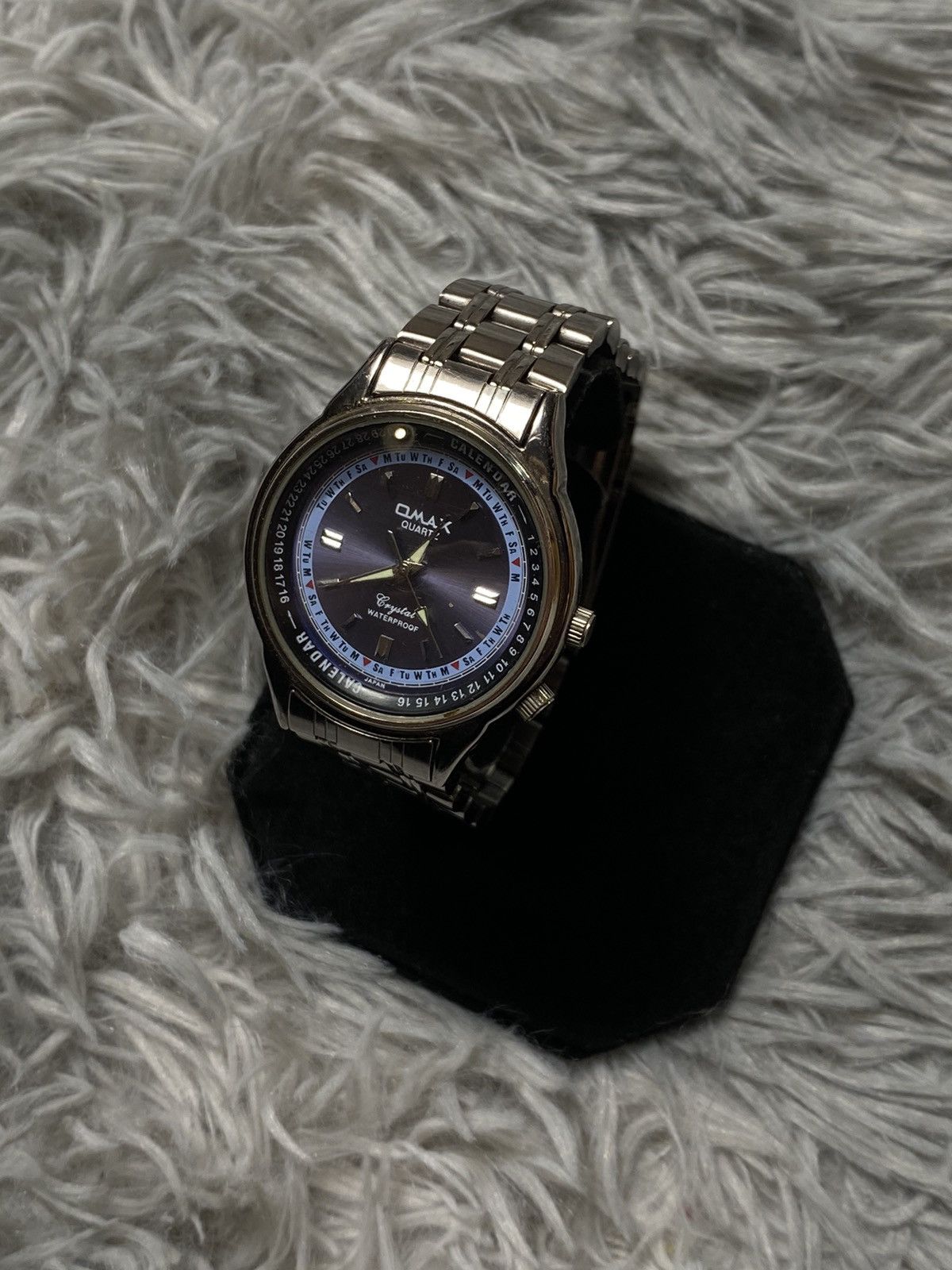 Japanese Brand × Jewelry × Vintage Omax Calendar Quartz Watch - Japanese Brand Size ONE SIZE - 3 Thumbnail