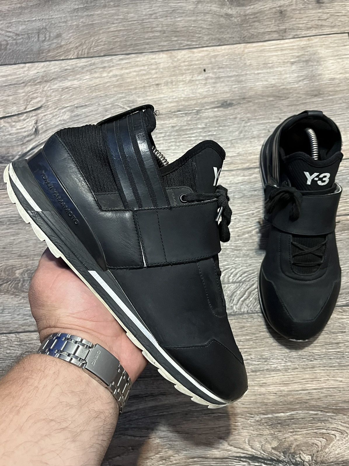 Adidas Y-3 x Yohji Yamamoto Atira Strap Core Black Sneakers