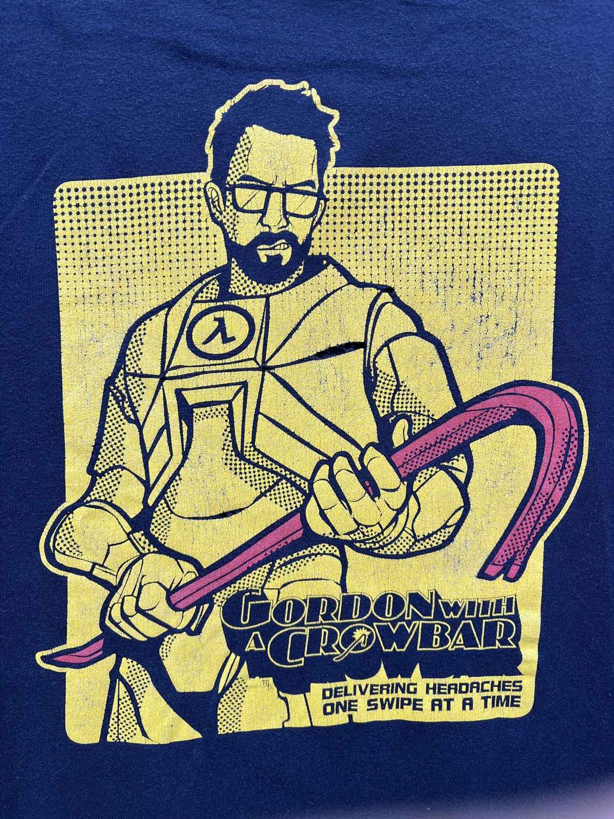Fruit Of The Loom HALF LIFE 2 T-SHIRT GAME GORDON FREEMAN PROMO TEE Size US L / EU 52-54 / 3 - 3 Thumbnail