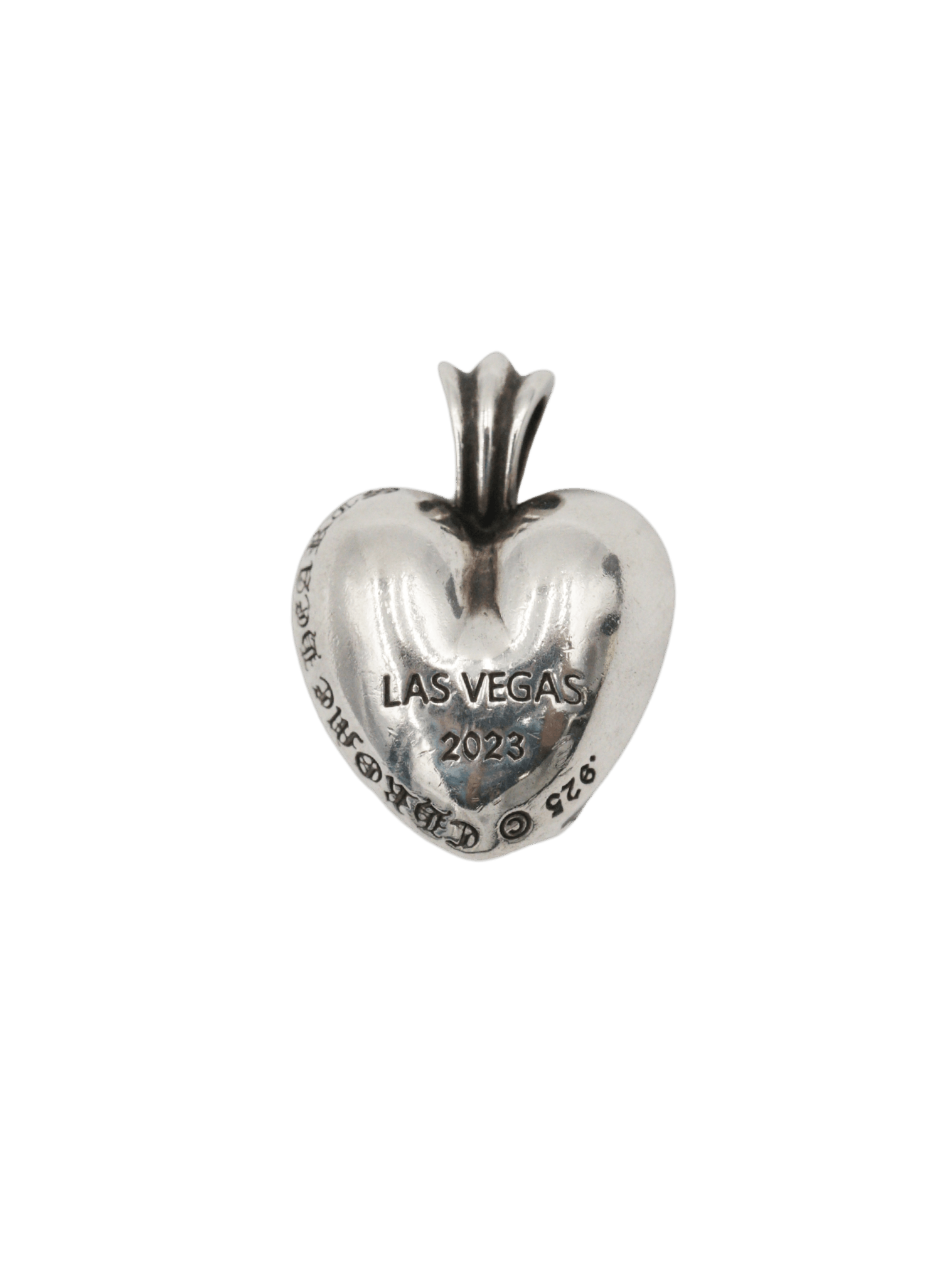Chrome Hearts Chrome Hearts Las Vegas 2023 Exclusive Heart Silver Pendant Size ONE SIZE - 2 Thumbnail