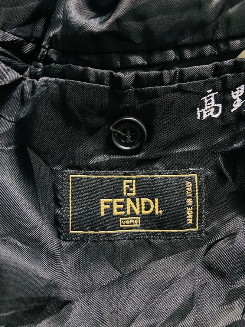 Fendi 🔥VTG FENDI WOOL/CASHMERE OVERCOATS JACKETS Size US M / EU 48-50 / 2 - 11 Thumbnail