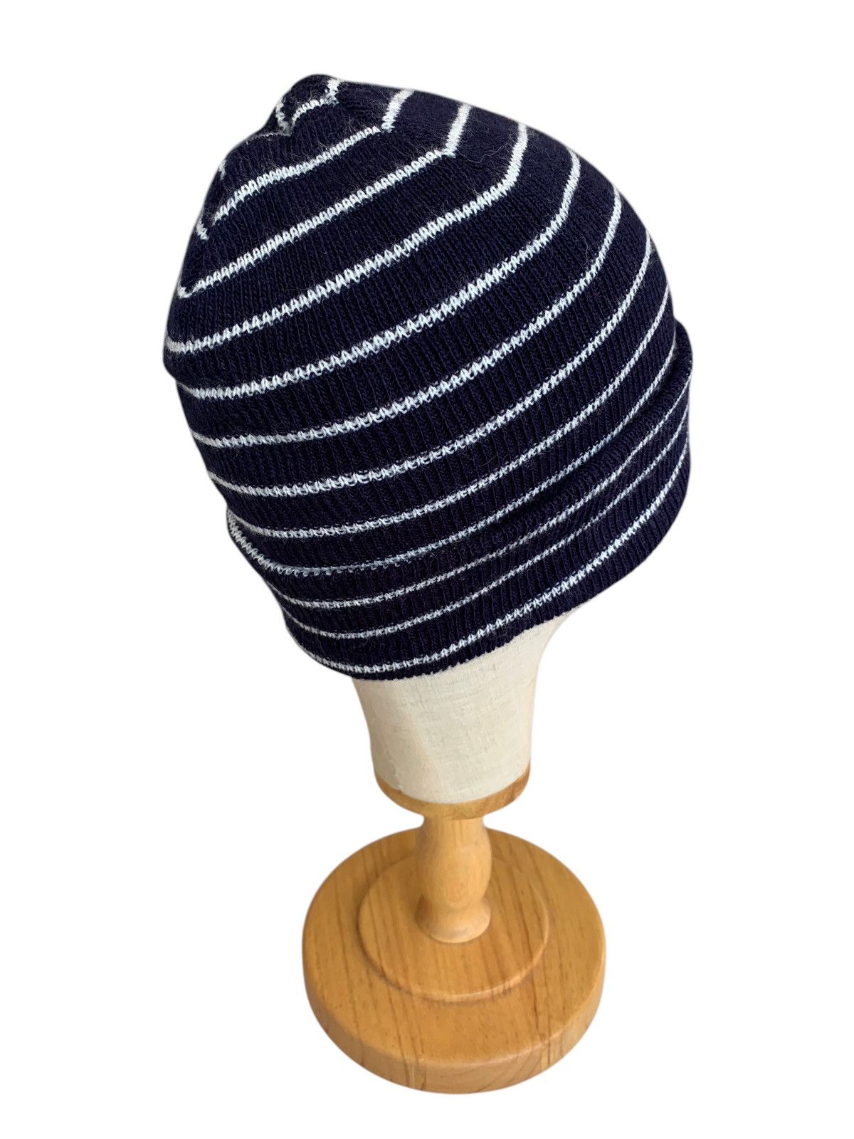 Japanese Brand × Kapital × Vintage Knitted Stripe Streetwear Winter Sessions Beanie Hats Size ONE SIZE - 7 Thumbnail