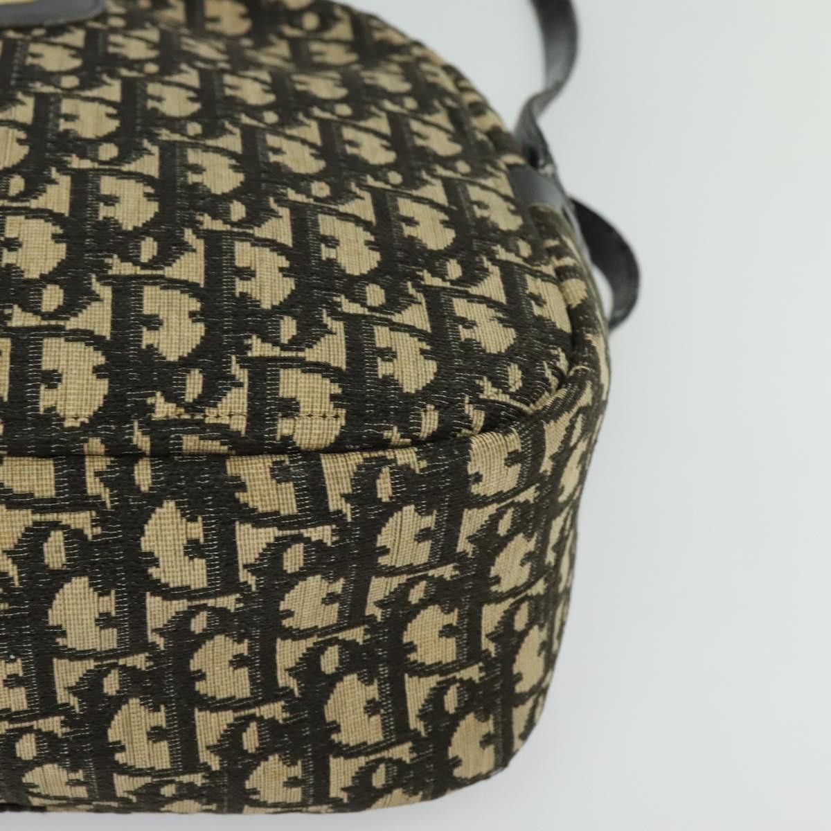Dior DIOR Trotter Canvas Shoulder Bag Black Size ONE SIZE - 11 Thumbnail