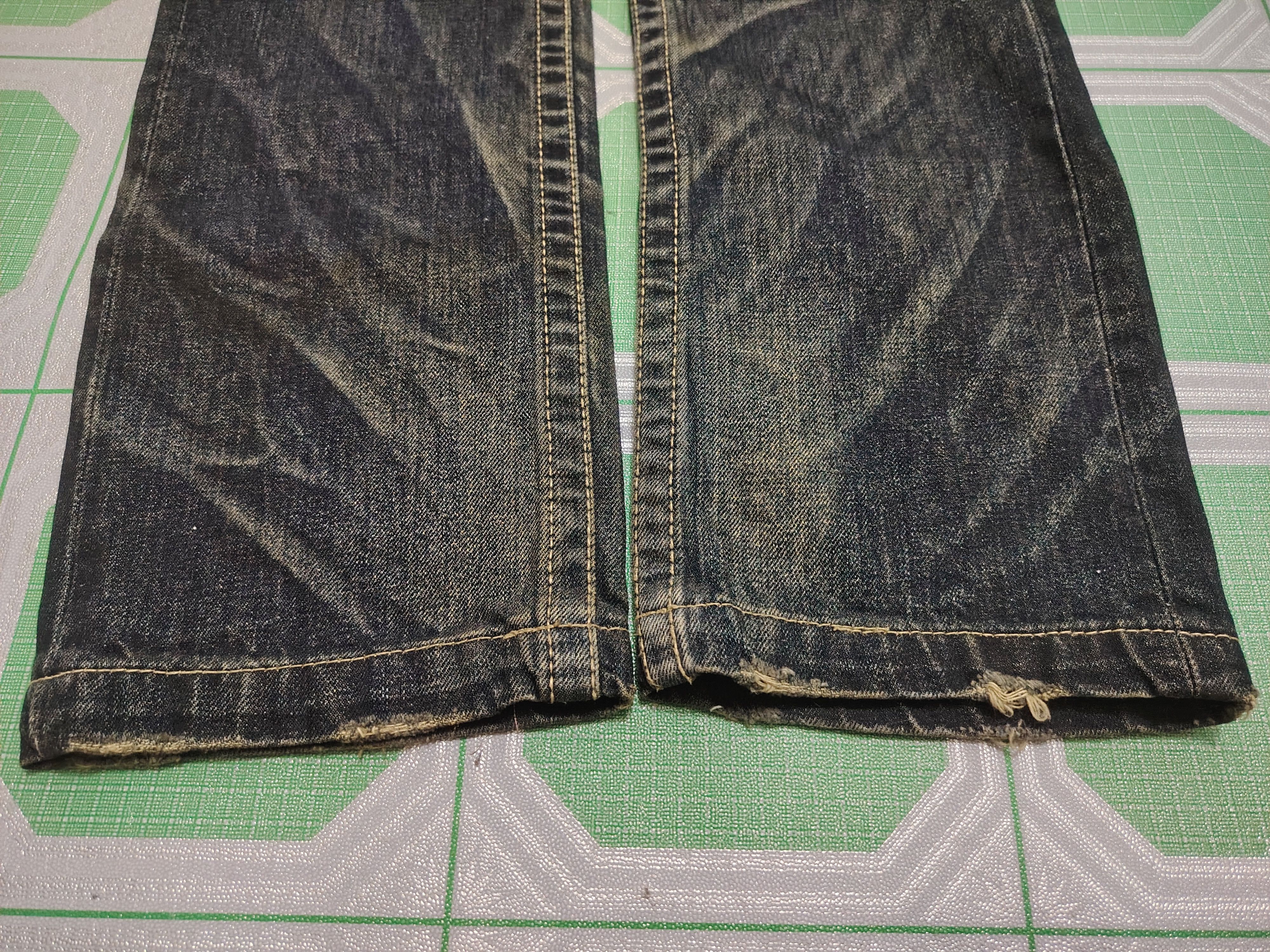 If Six Was Nine Rare!!! JAPANESE Lolita Jeans Distressed Jeans Size US 30 / EU 46 - 11 Thumbnail